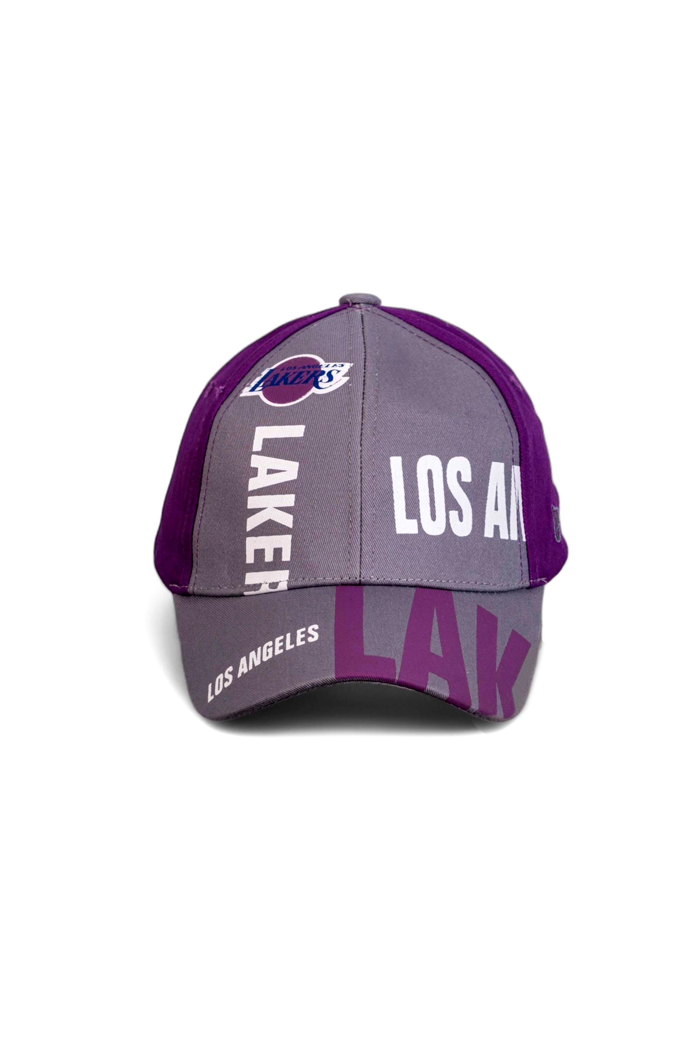 Gri Los Angeles Lakers Basketbol Beyzbol Şapkası