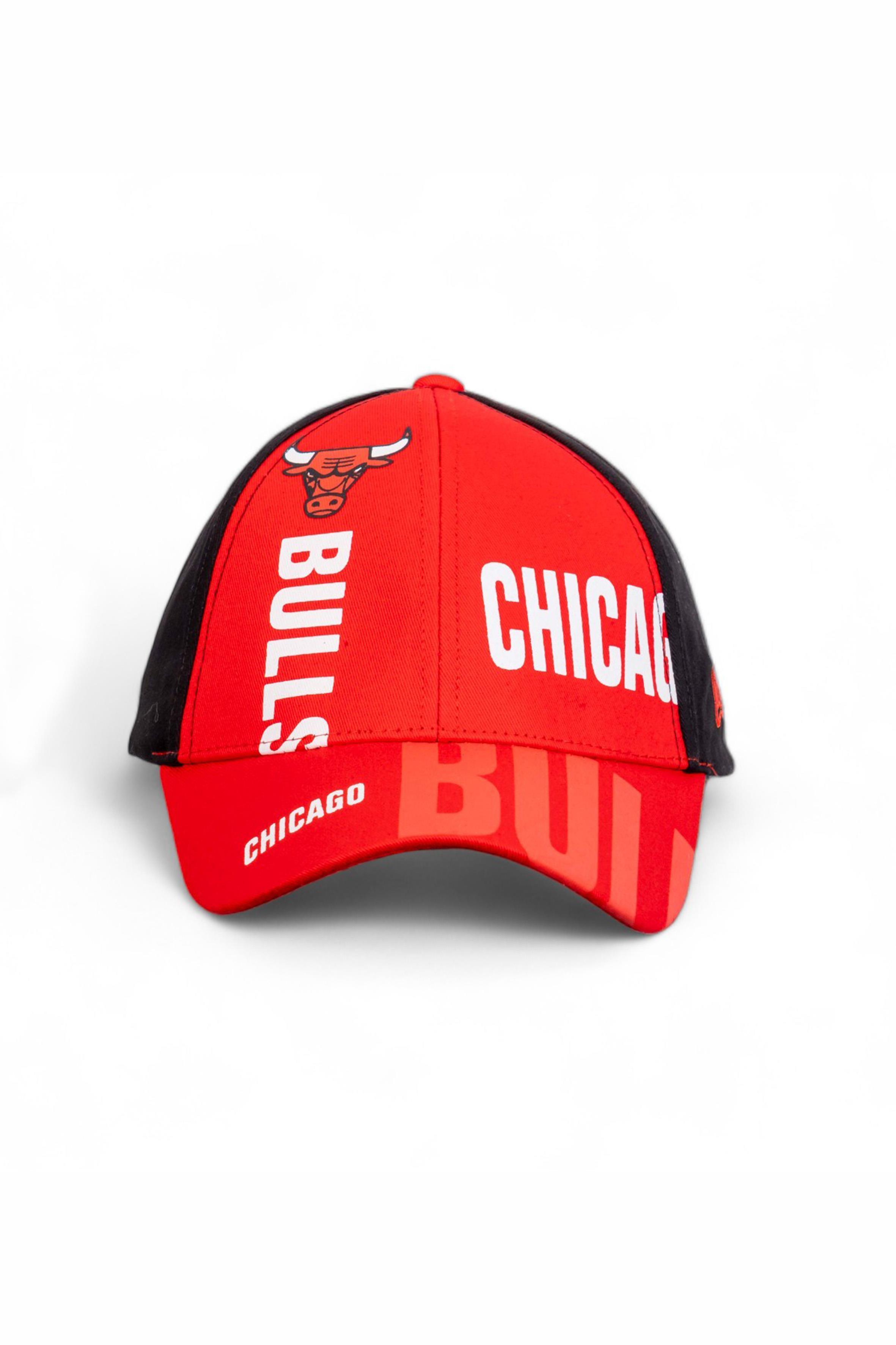 Kırmızı Chicago Bulls Basketbol Beyzbol Şapkası