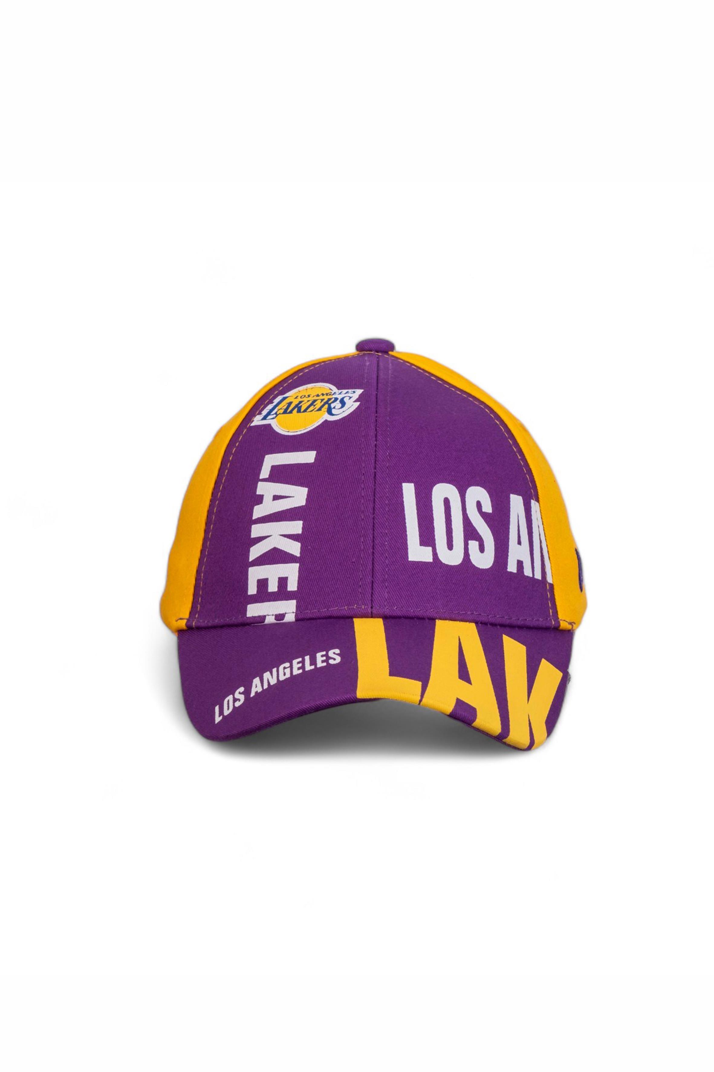 Mor Los Angeles Lakers Basketbol Beyzbol Şapkası