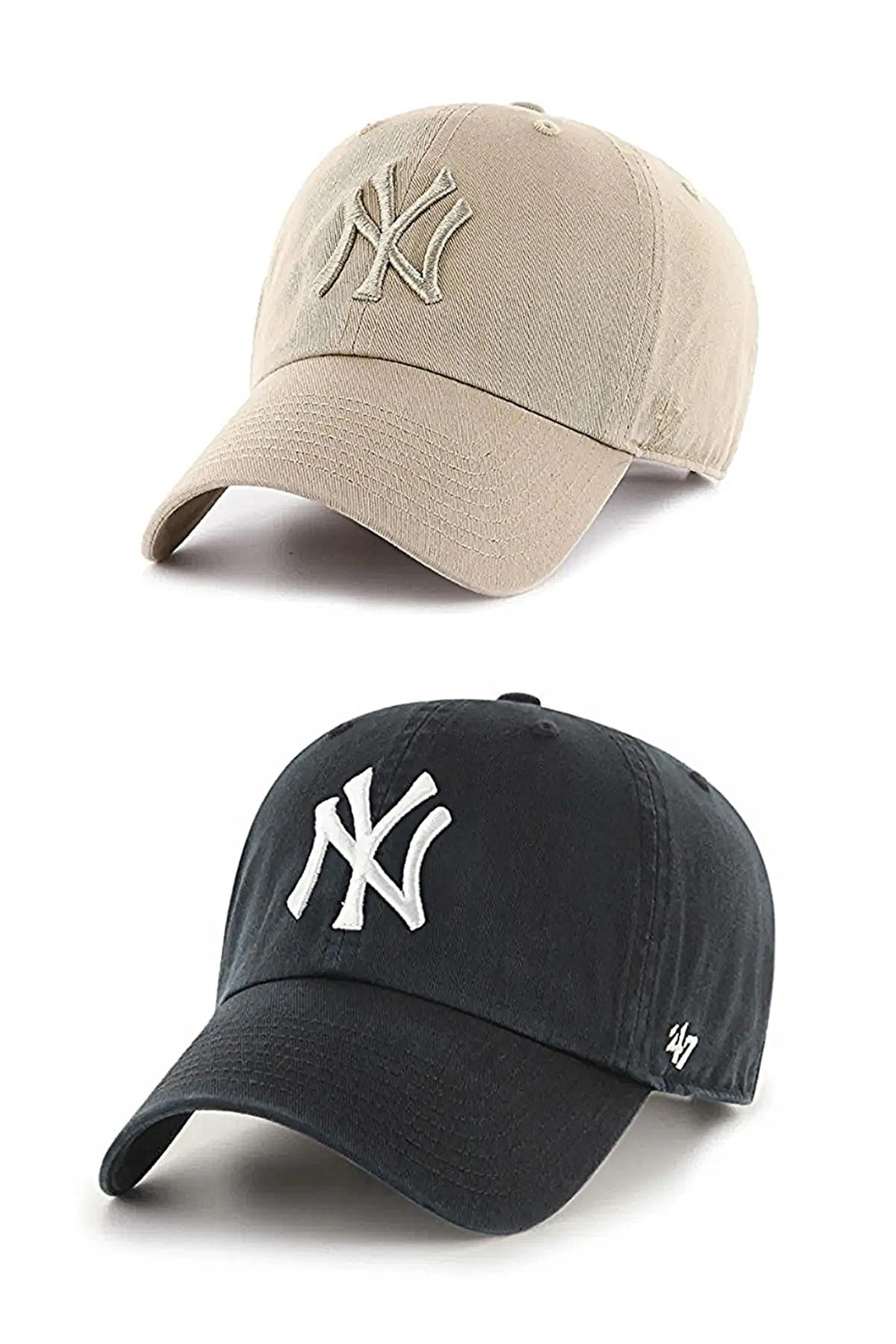 Unisex 2'li Beyzbol Ny New York Şapka