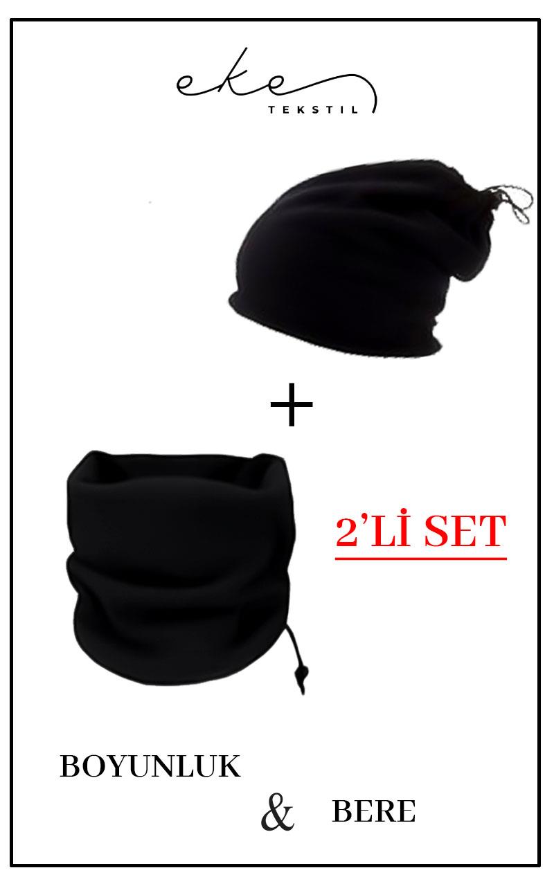2'li Set Soğuk Geçirmez Termal Polar Boyunluk