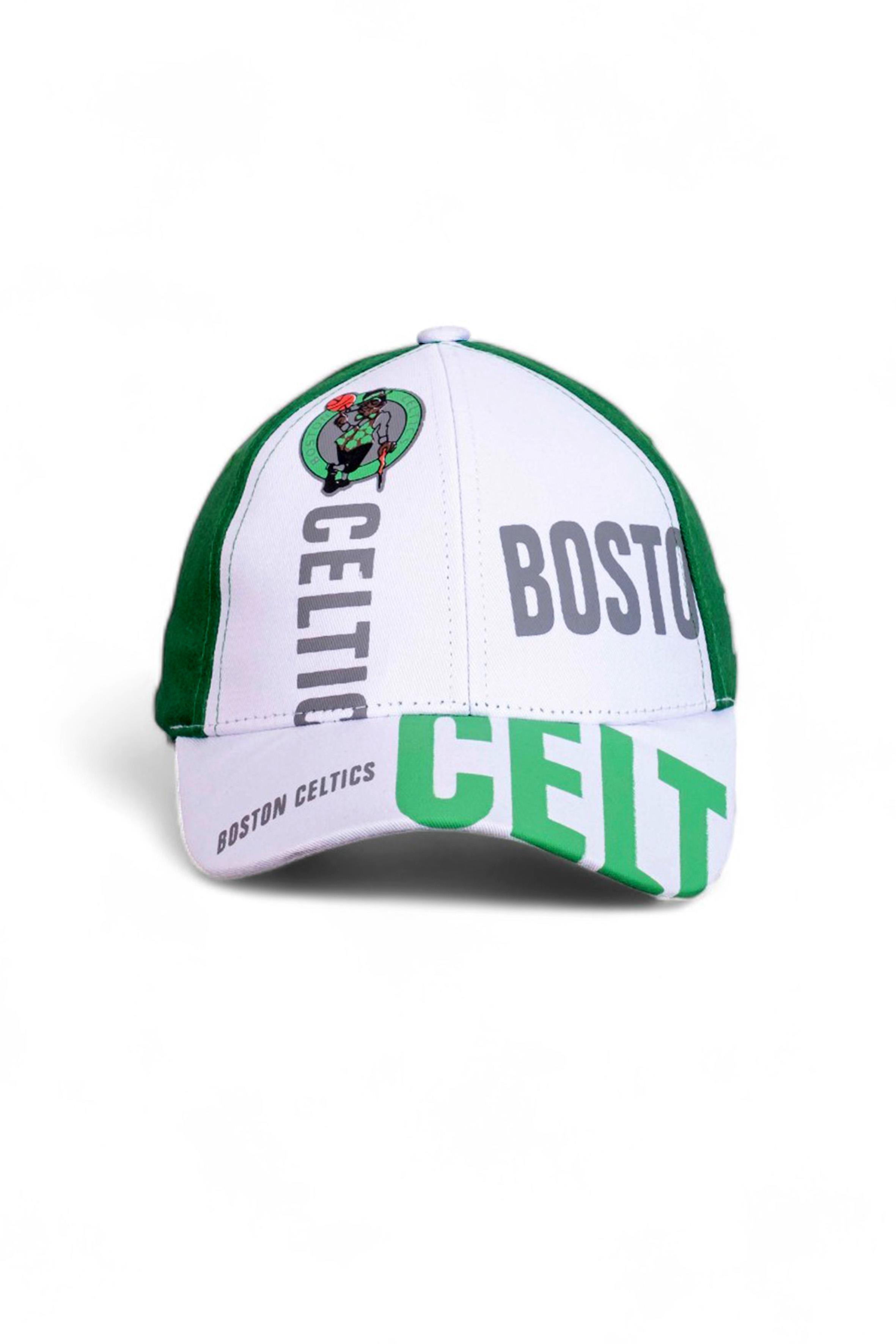 Beyaz Boston Celtics Basketbol Beyzbol Şapkası