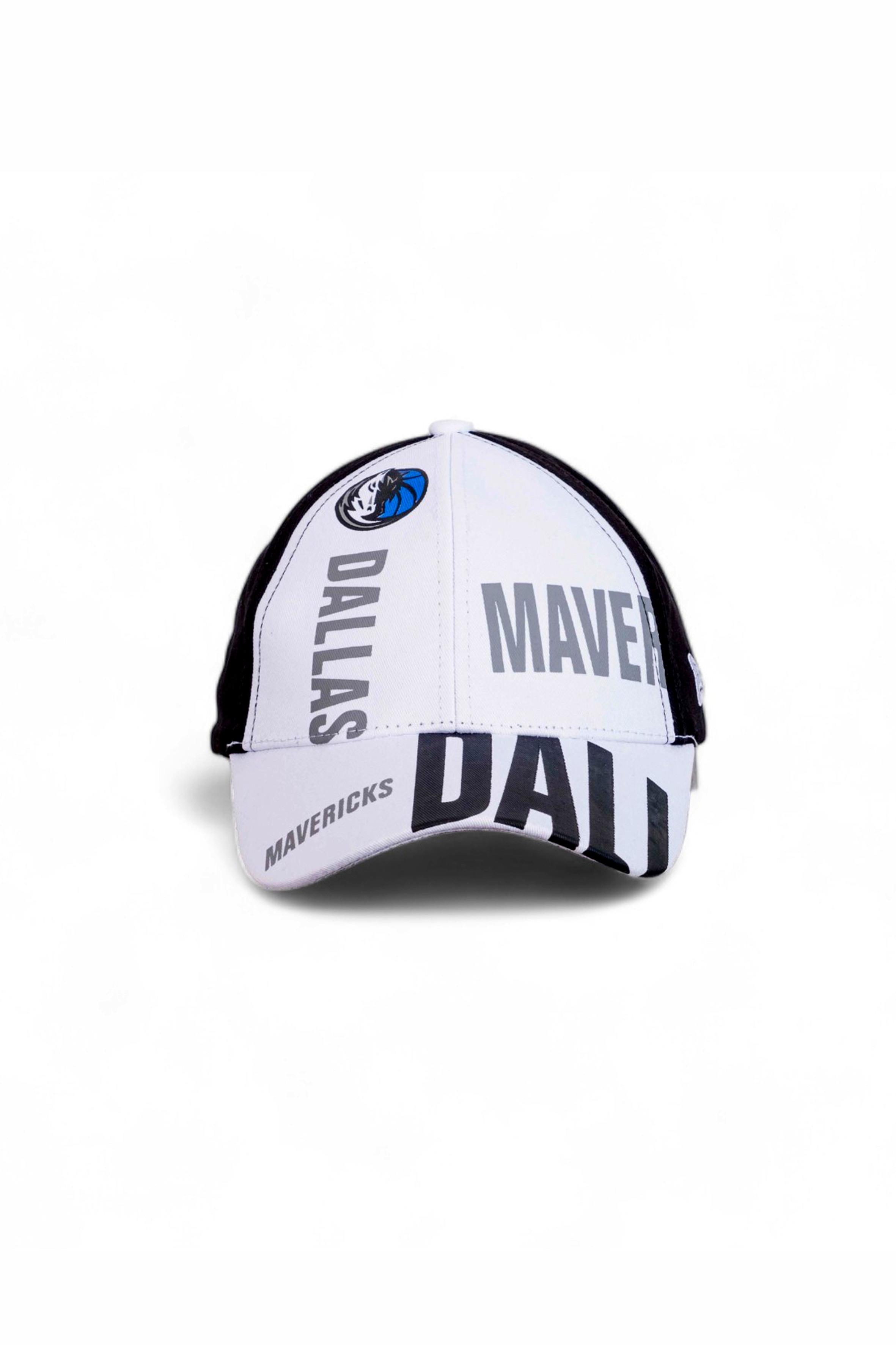 Beyaz Dallas Maveriks Basketbol Beyzbol Şapkası