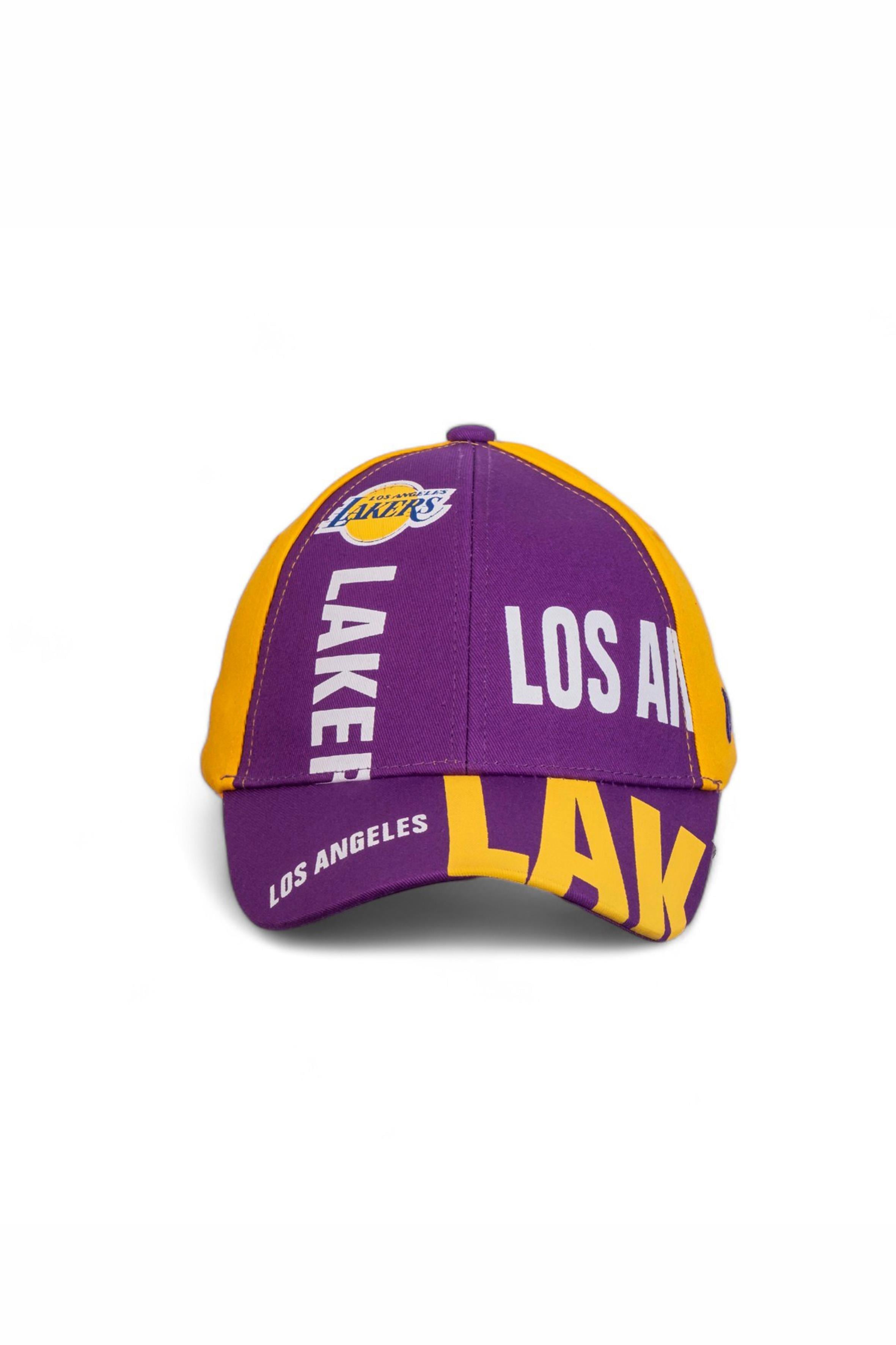 Mor Los Angeles Lakers Basketbol Beyzbol Şapkası