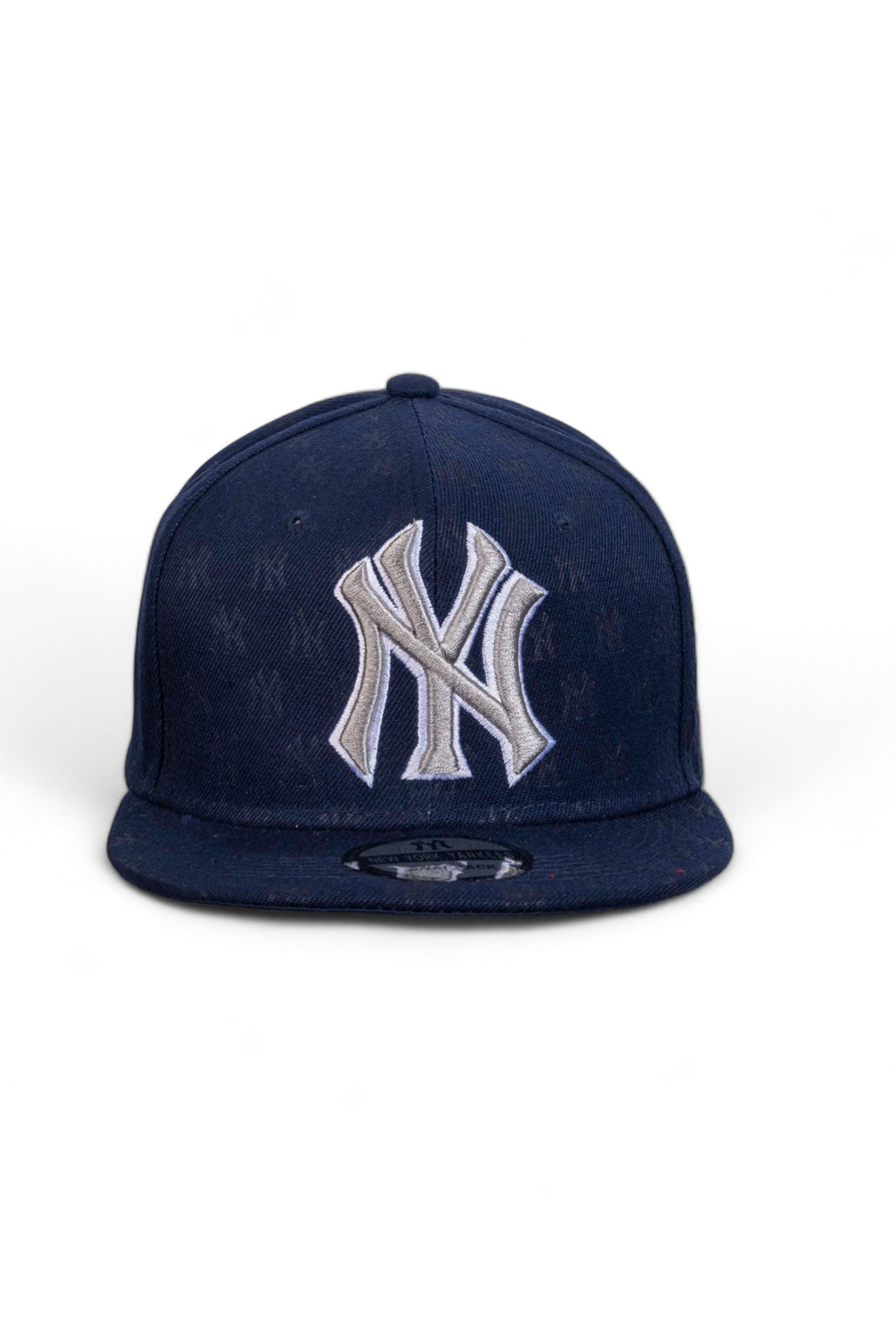New York Dijital Baskılı Unisex Lacivert  Snapback Şapka