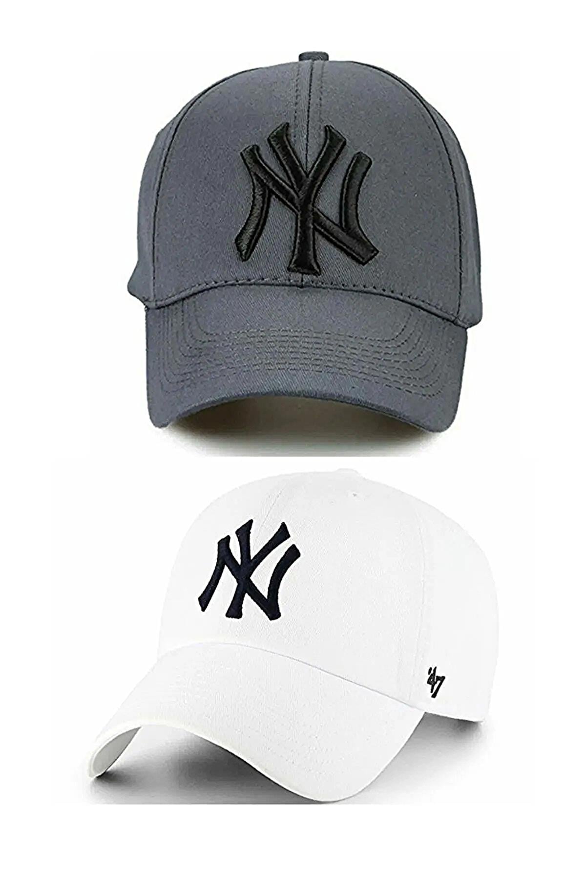 Unisex 2'li Beyzbol Ny New York Şapka