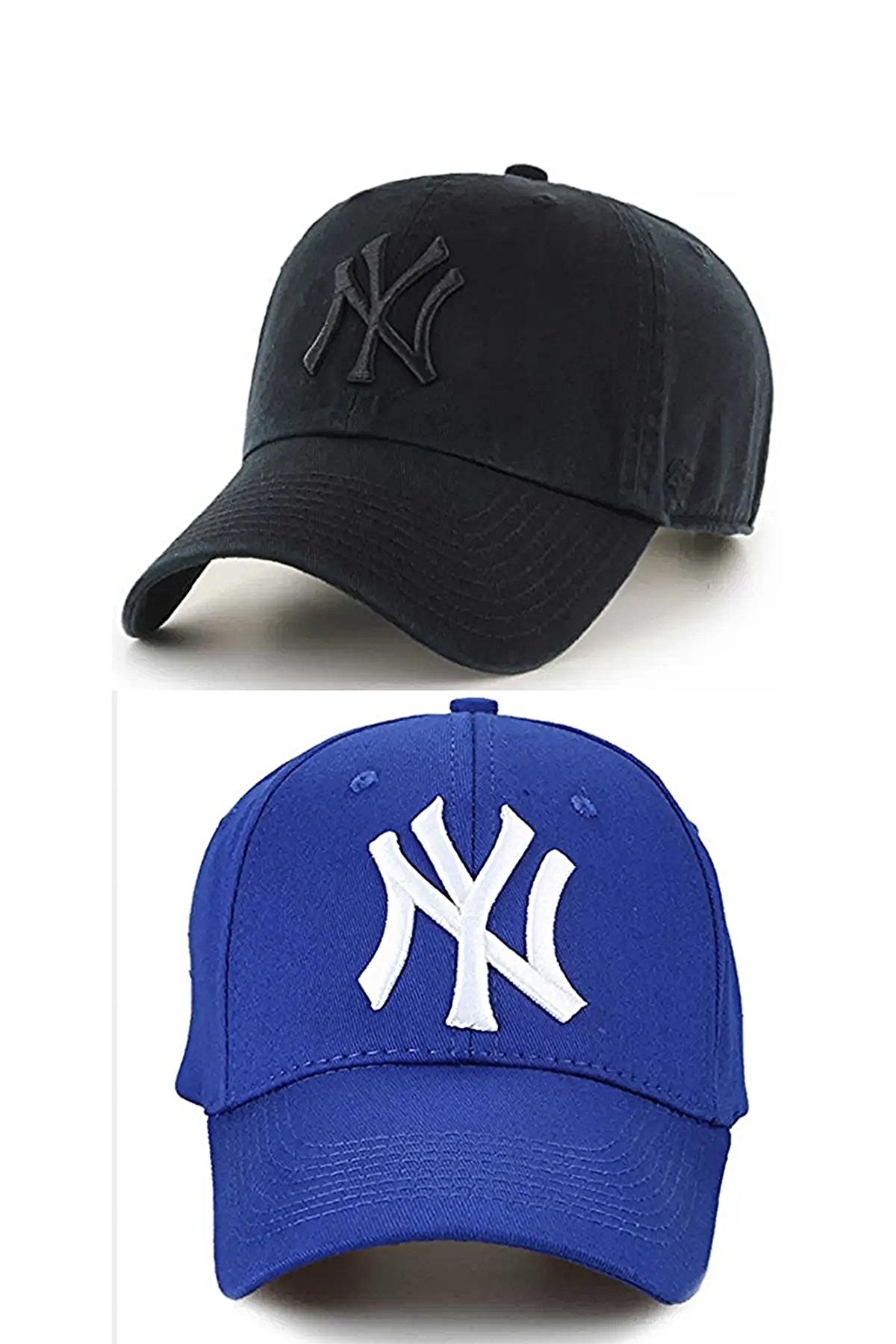 Unisex 2'li Beyzbol Ny New York Şapka
