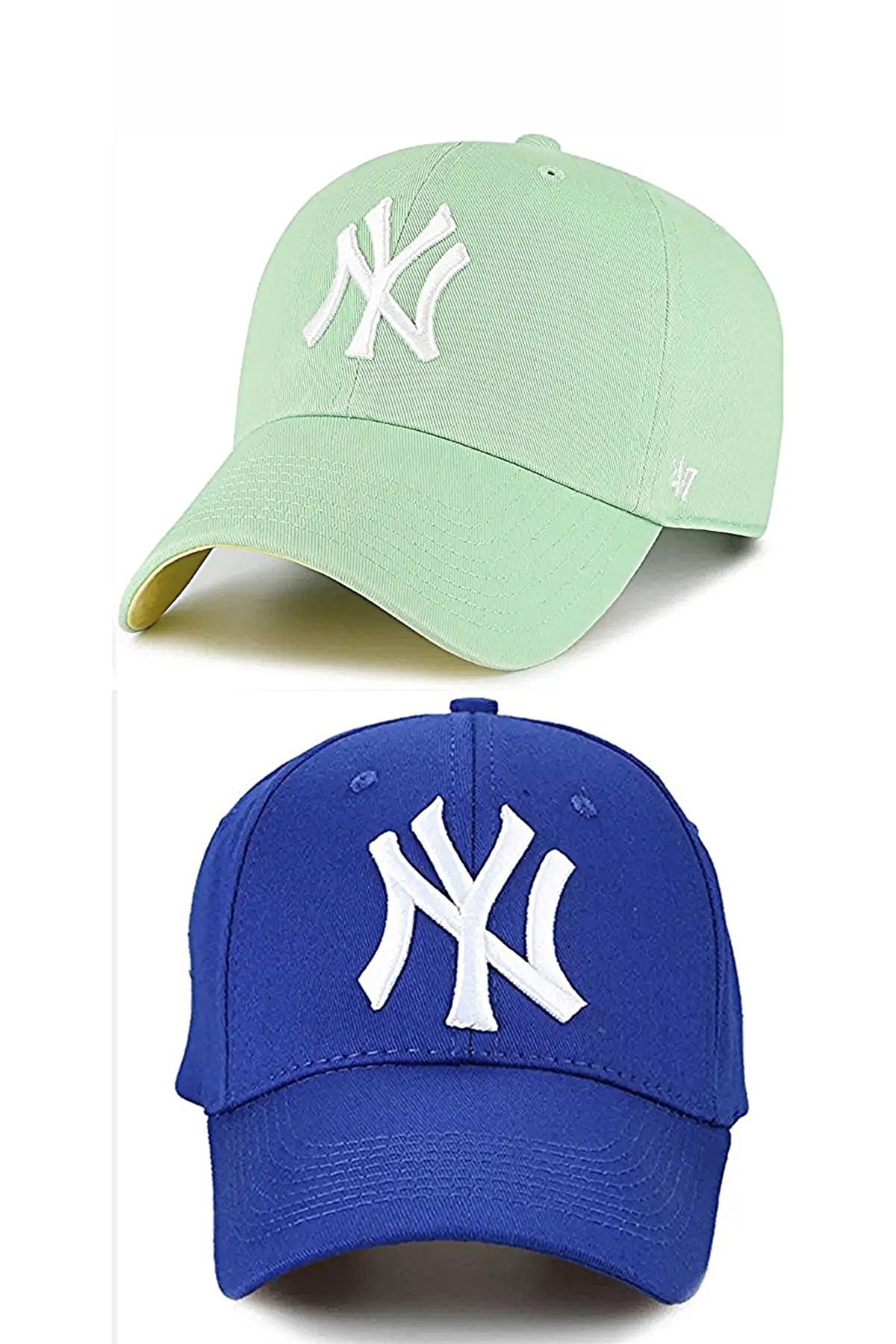 Unisex 2'li Beyzbol Ny New York Şapka