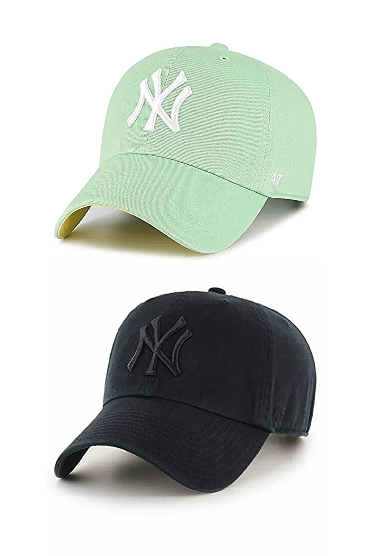 Unisex 2'li Beyzbol Ny New York Şapka