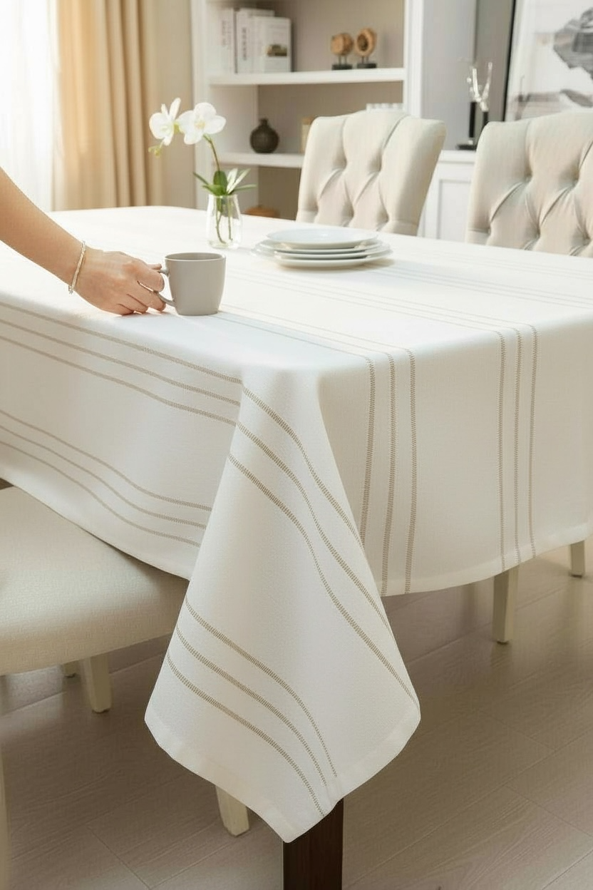 Dertsiz Masa Örtüsü 160x220 cm – Yıkanabilir, Kolay Temizlenir Masa Örtüsü-colb