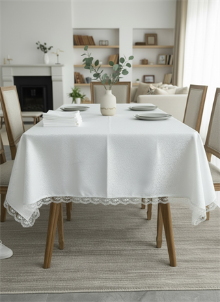 Dertsiz Masa Örtüsü 160x220 cm – Yıkanabilir, Kolay Temizlenir Masa Örtüsü-gülf