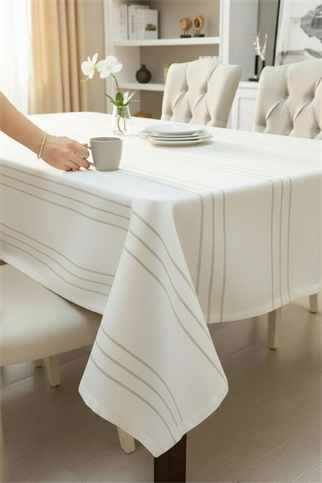 Dertsiz Masa Örtüsü 160x220 cm – Yıkanabilir, Kolay Temizlenir Masa Örtüsü-colb