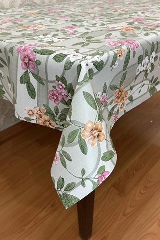 Pvc elyaf tabanlı Silinebilir Muşamba Masa Örtüsü_çiçek_1224