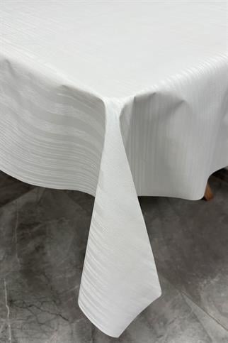 Pvc kaymaz elyaf tabanlı Silinebilir Muşamba Masa Örtüsü_50D