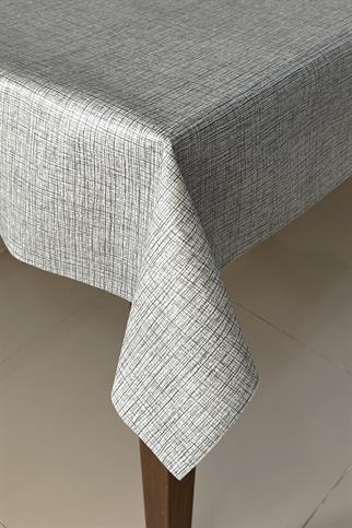 Pvc kaymaz elyaf tabanlı Silinebilir Muşamba Masa Örtüsü_50D