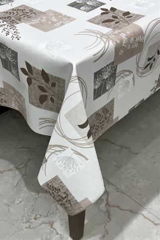 Pvc kaymaz elyaf tabanlı Silinebilir Muşamba Masa Örtüsü_212-A