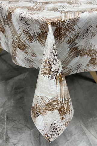 Pvc kaymaz elyaf tabanlı Silinebilir Muşamba Masa Örtüsü_88A