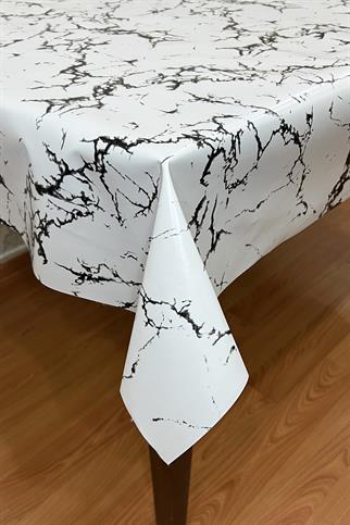 Pvc kaymaz elyaf tabanlı Silinebilir Muşamba Masa Örtüsü_190-A