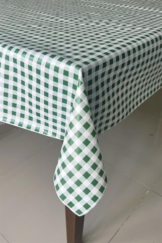 Pvc kaymaz elyaf tabanlı Silinebilir Muşamba Masa Örtüsü pötikare_152-A