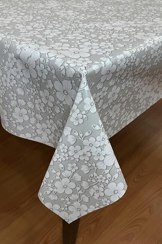 Pvc kaymaz elyaf tabanlı Silinebilir Muşamba Masa Örtüsü 158-B