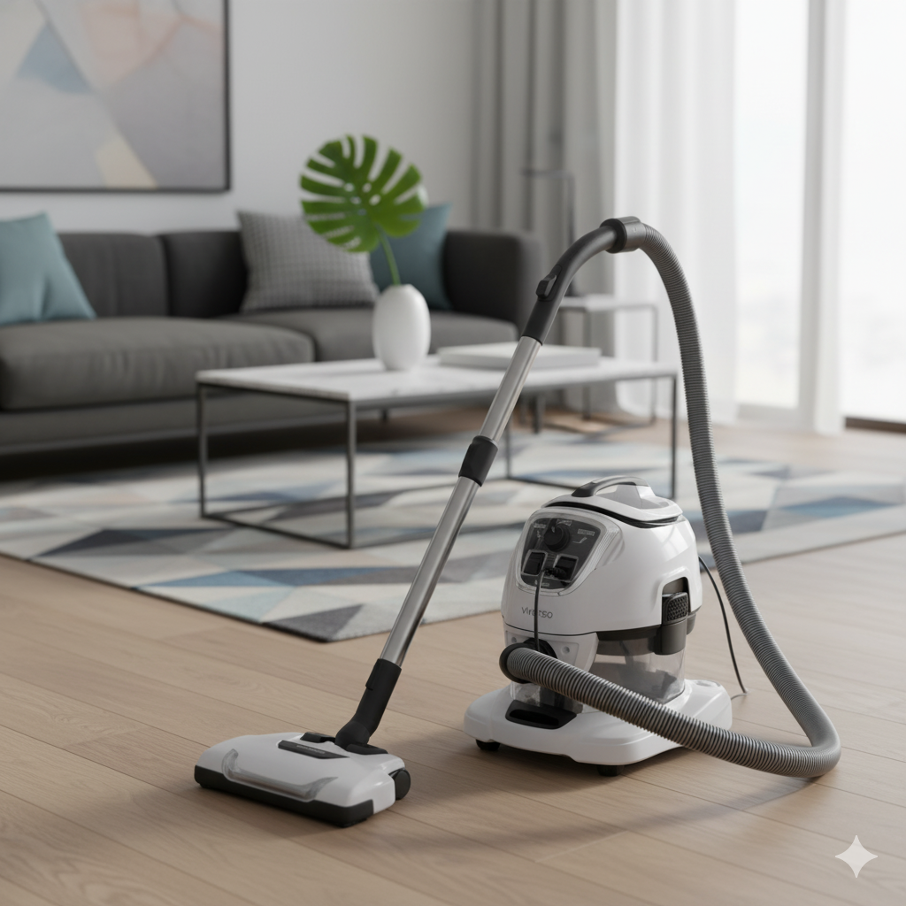 Powerbrush Turbo Sulu Süpürge Seti Temizlik ve Sağlık Robotu Vivenso
