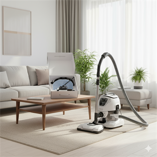 Klasik ve Turbo Sulu Süpürge Seti Temizlik ve Sağlık Robotu Vivenso