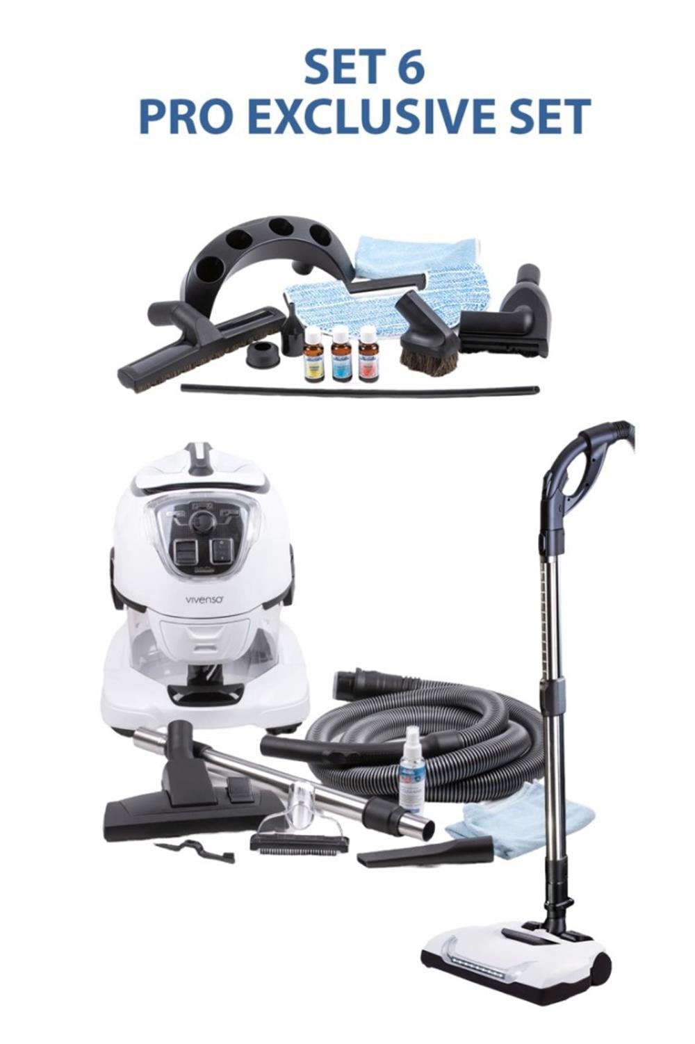 Set 6 Pro Exclusive Vivenso Temizlik ve Sağlık Robotu