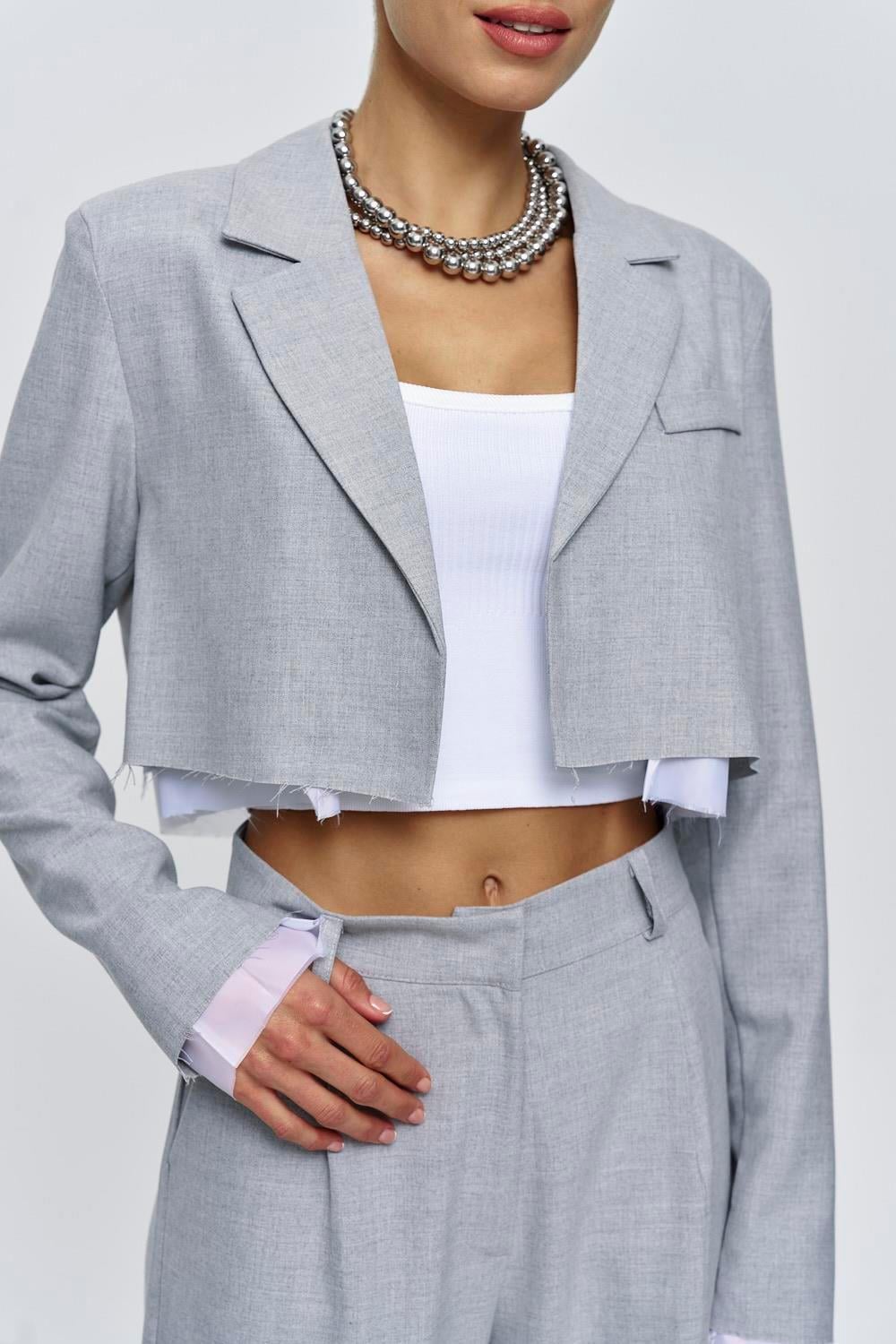 Crop Blazer