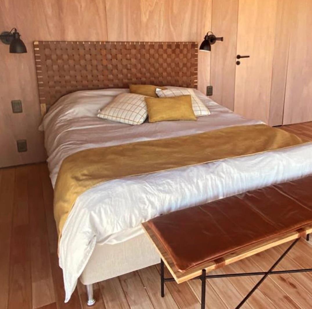 Napolyon Gerçek deri Örme Yatak Basligi 