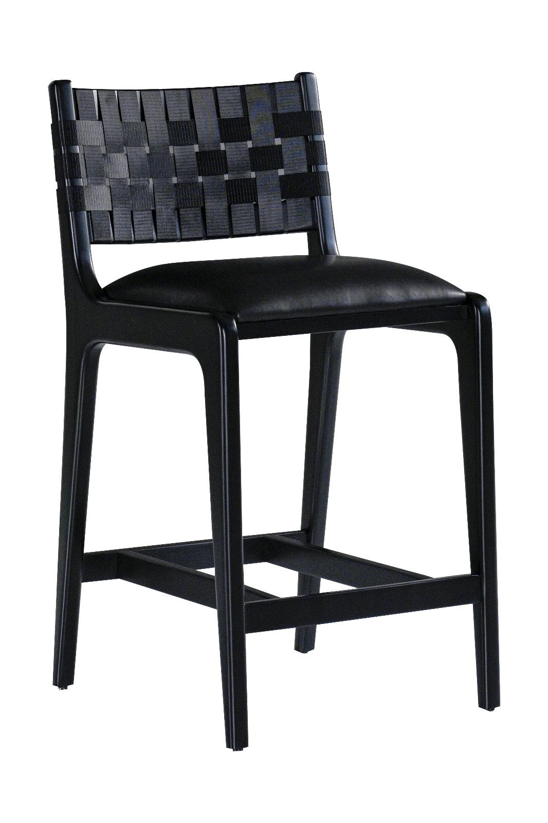 Napolyon Una Deri Bar Sandalyesi