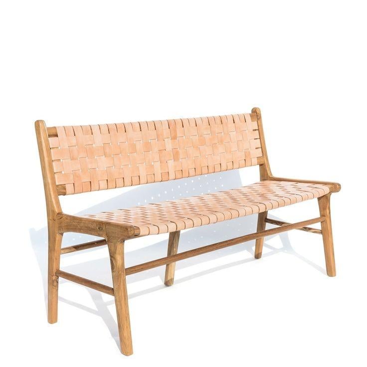 Napolyon Mango Deri Bench