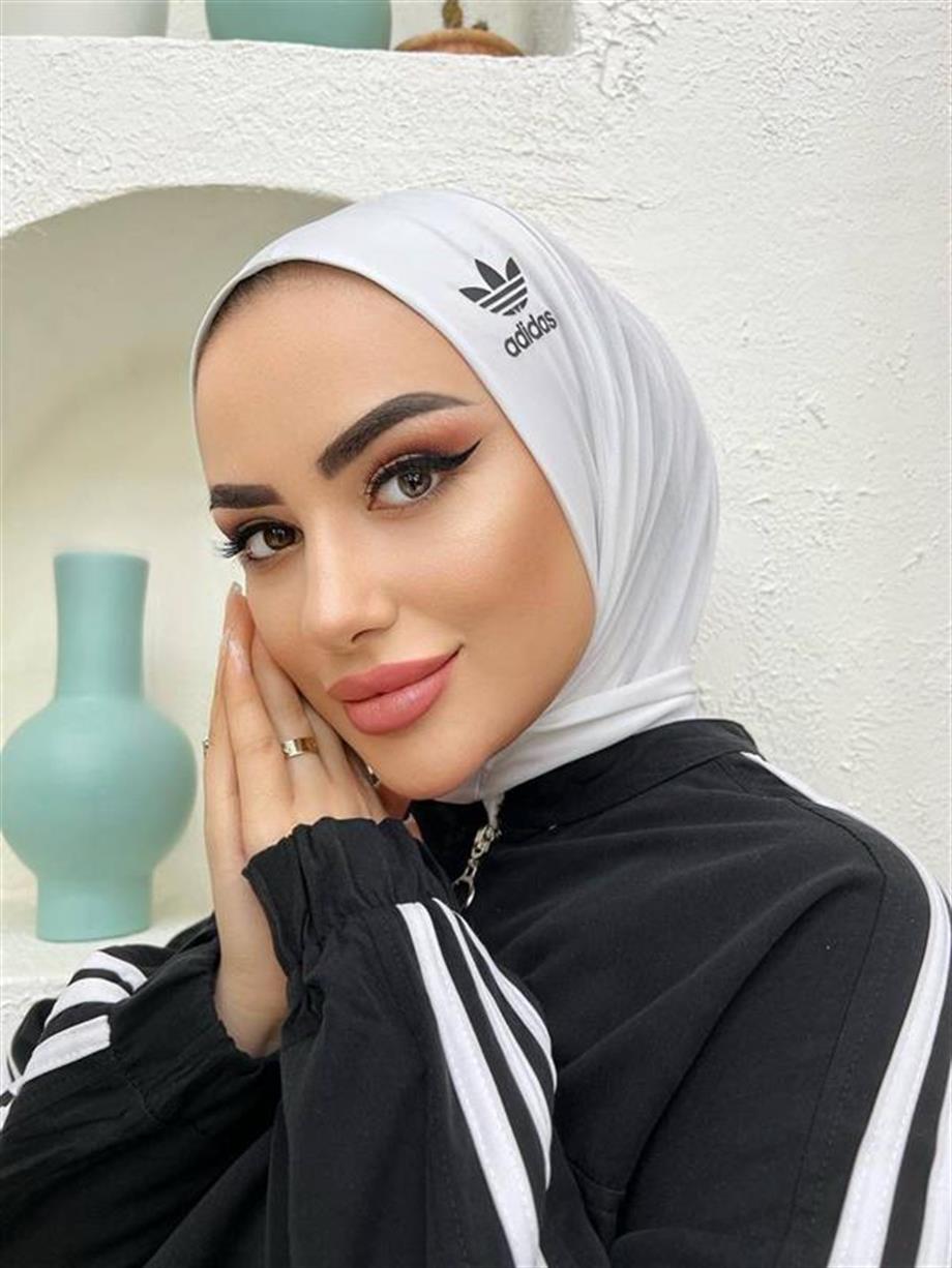 ÇITÇITLI MARKA HİJAP BEYAZ