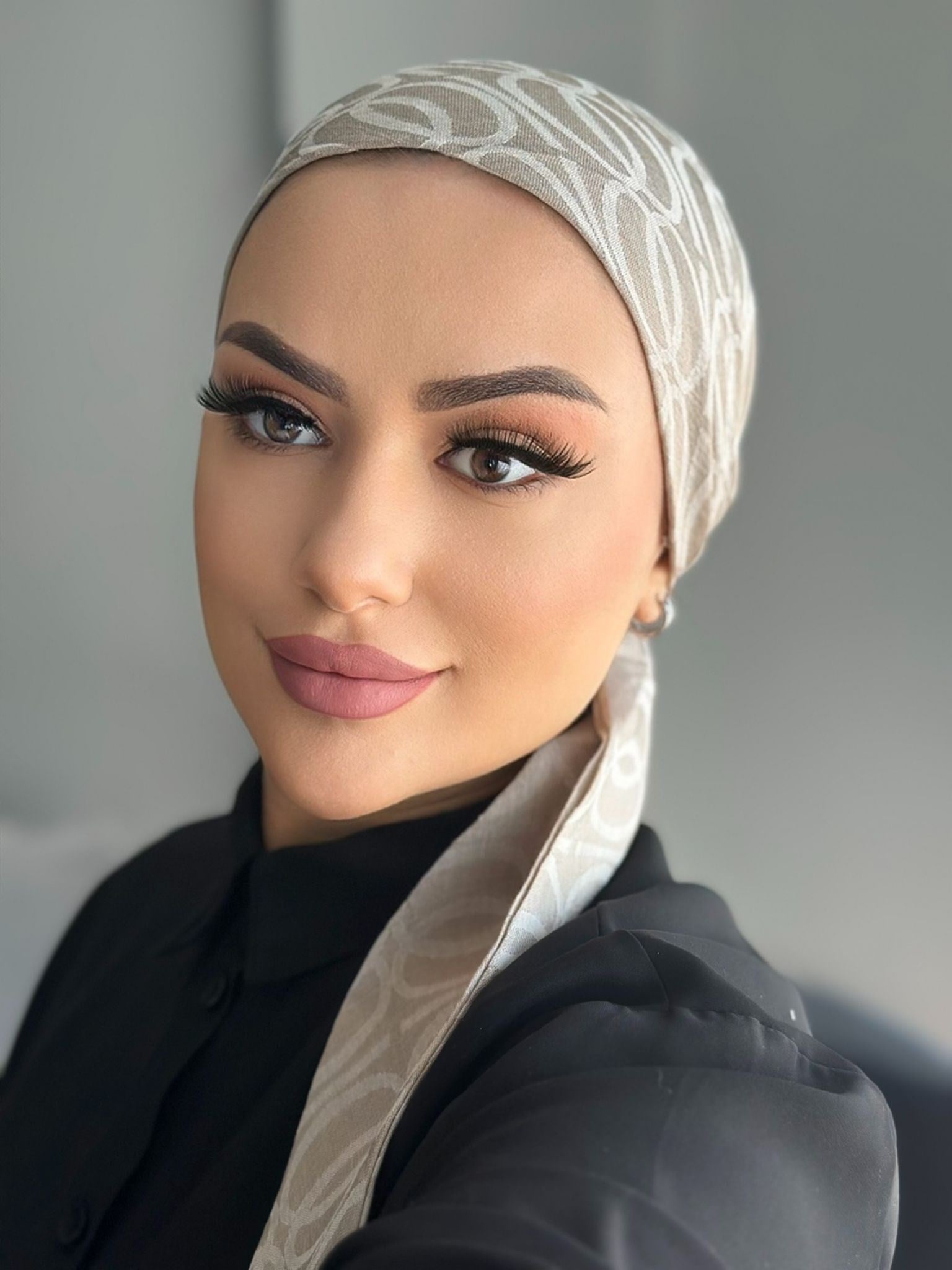 TREND ŞAL İMANNOR ( dama desen NAİA KUMAŞ  ) 