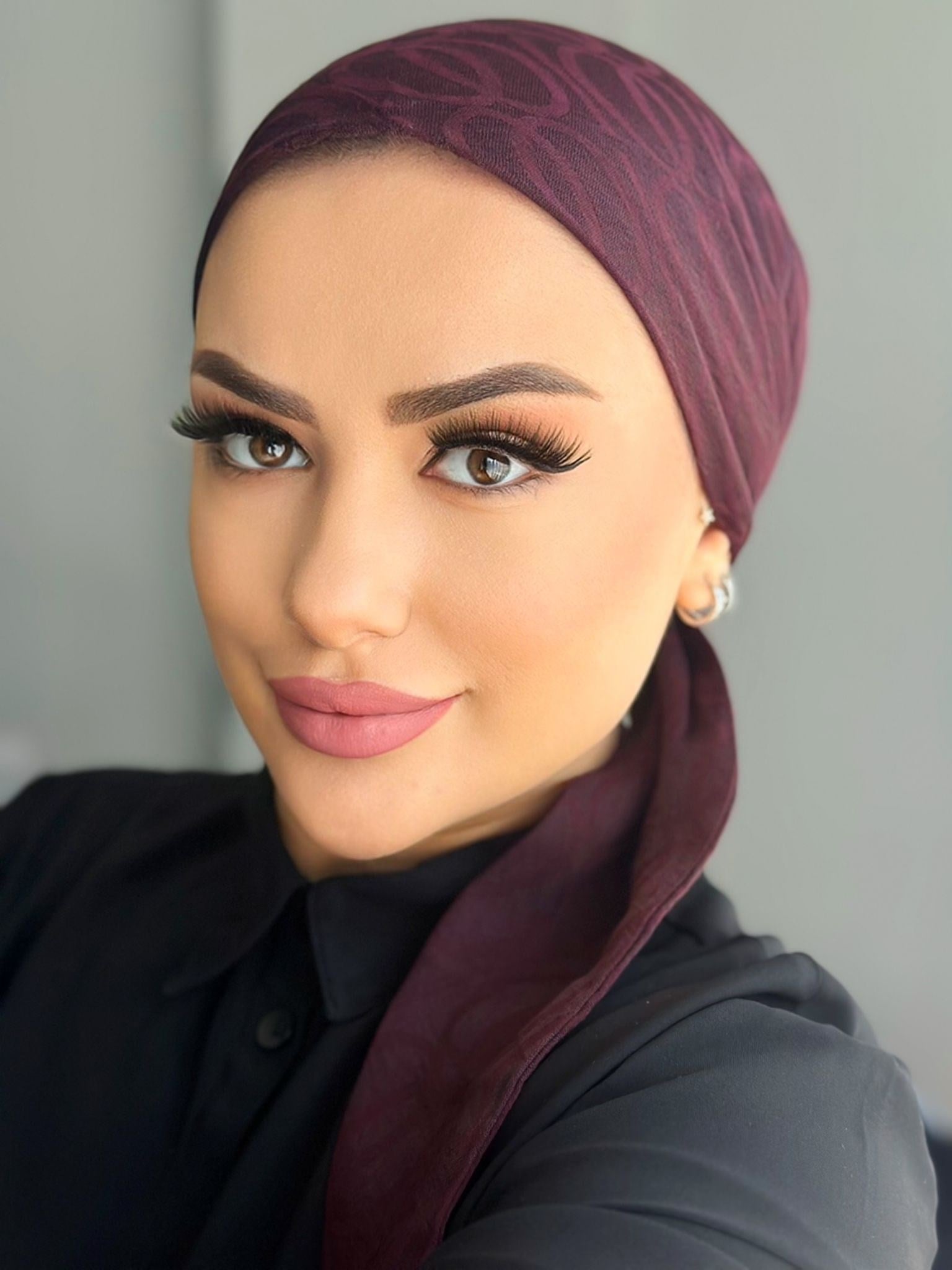 TREND ŞAL İMANNOR ( dama desen NAİA KUMAŞ  ) 