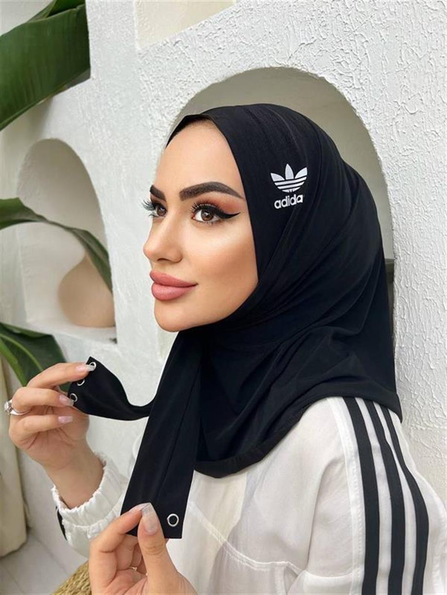 ÇITÇITLI MARKA HİJAP SİYAH