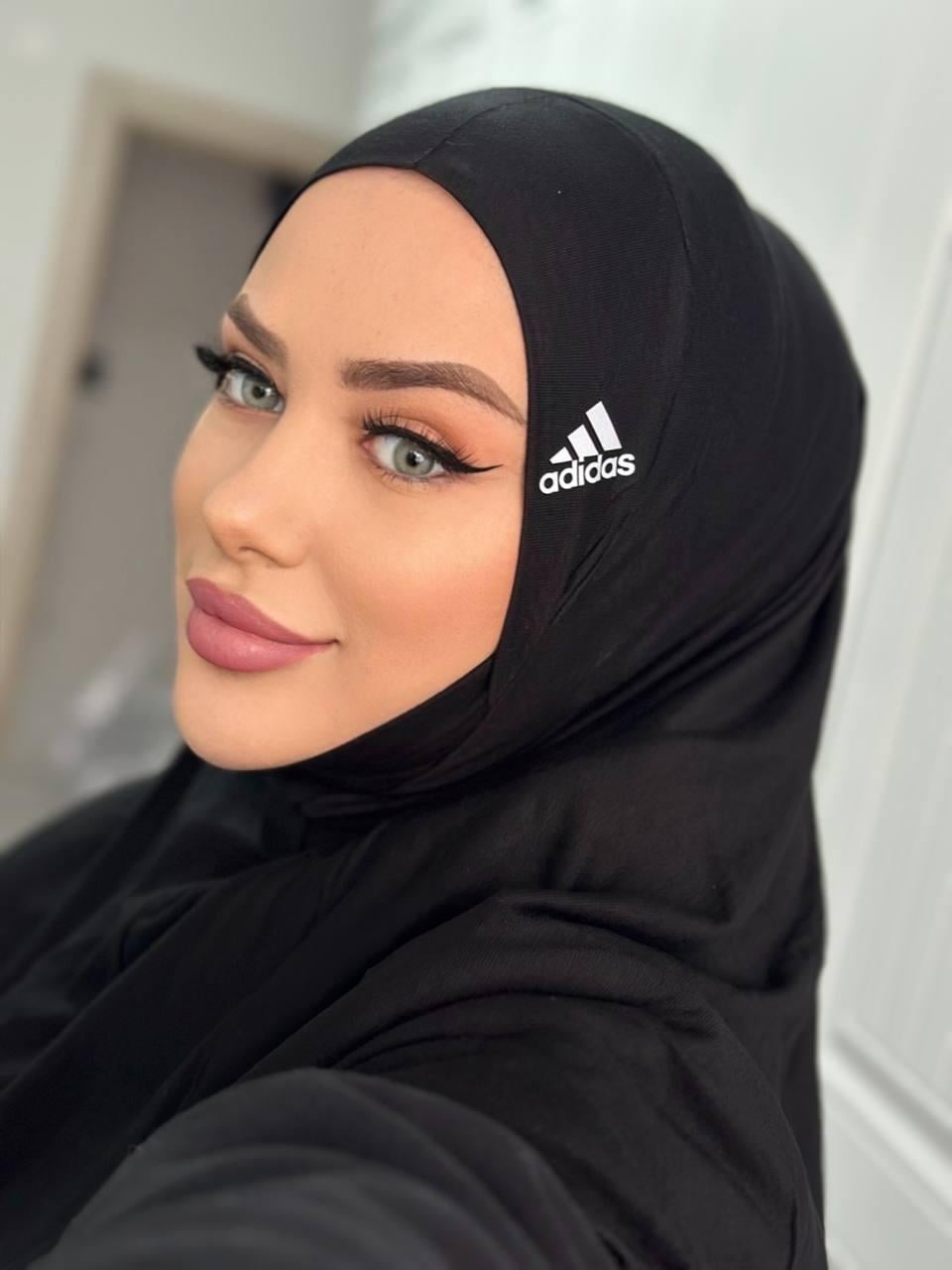 NİNJA HİJAP PENYE SİYAH ADİDAS
