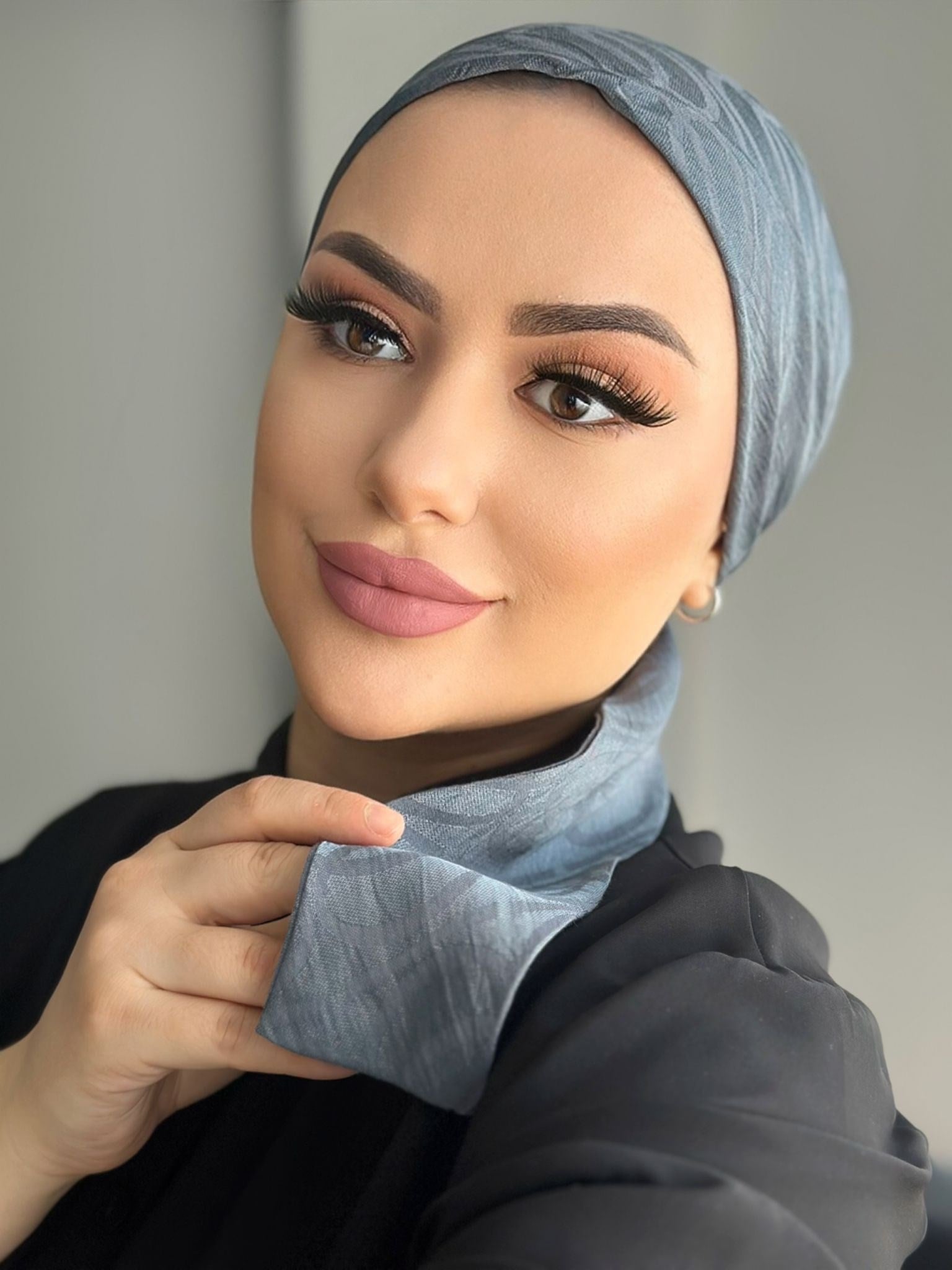 TREND ŞAL İMANNOR ( dama desen NAİA KUMAŞ  ) 