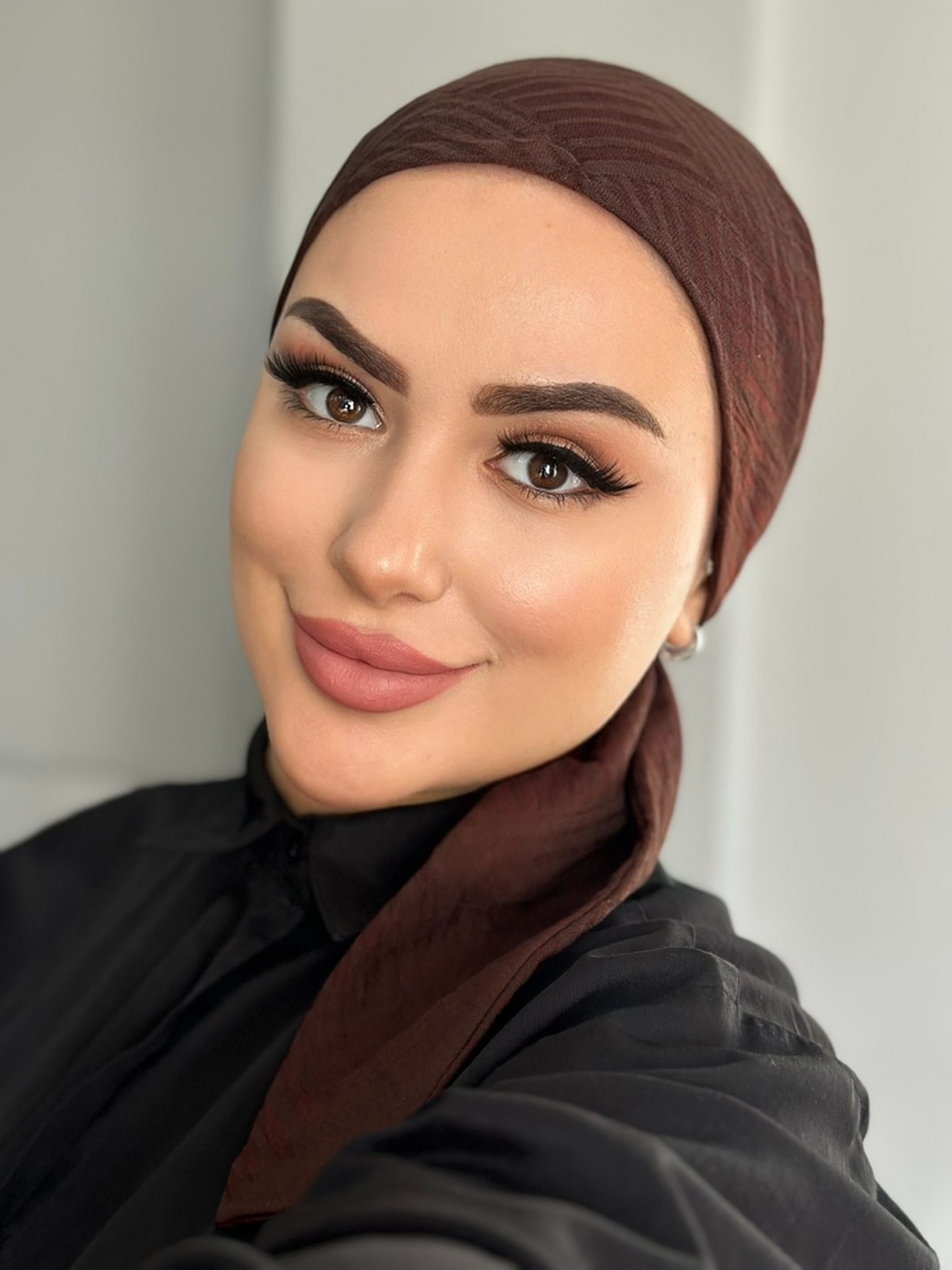 TREND ŞAL İMANNOR ( kare desen NAİA KUMAŞ  ) 