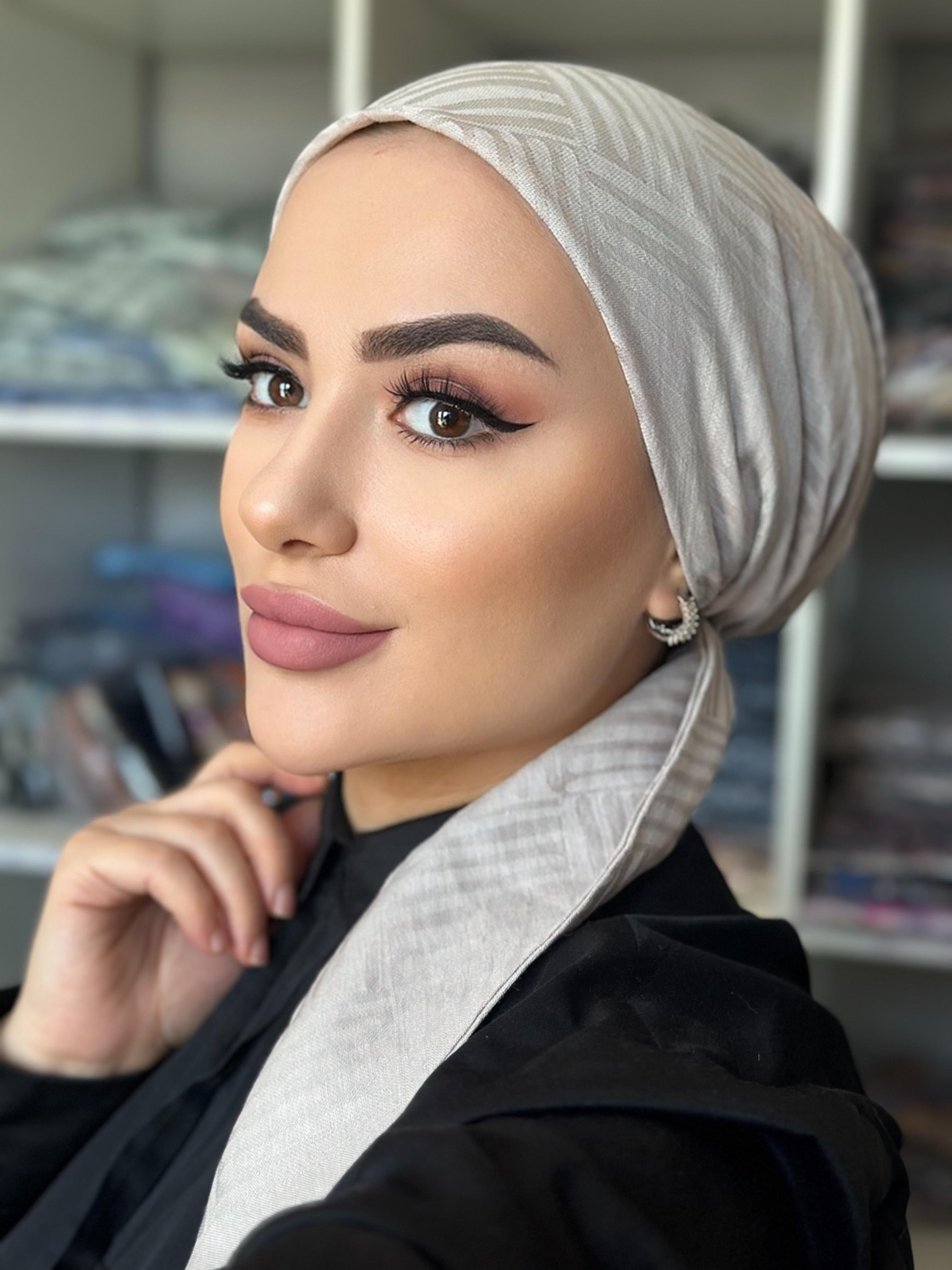 TREND ŞAL İMANNOR ( kare desen ) taş