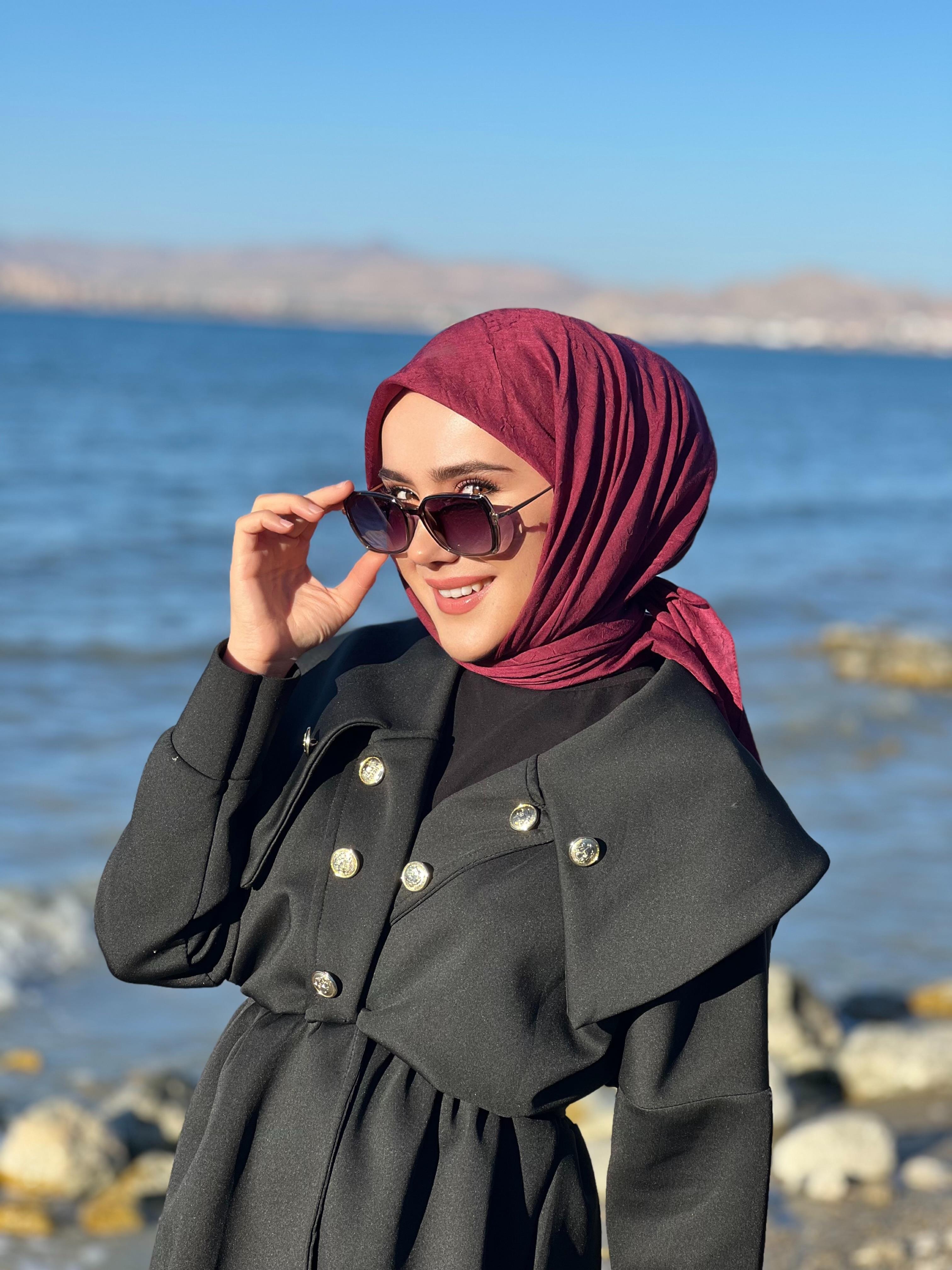 BAMBU KRAŞ EŞARP BORDO