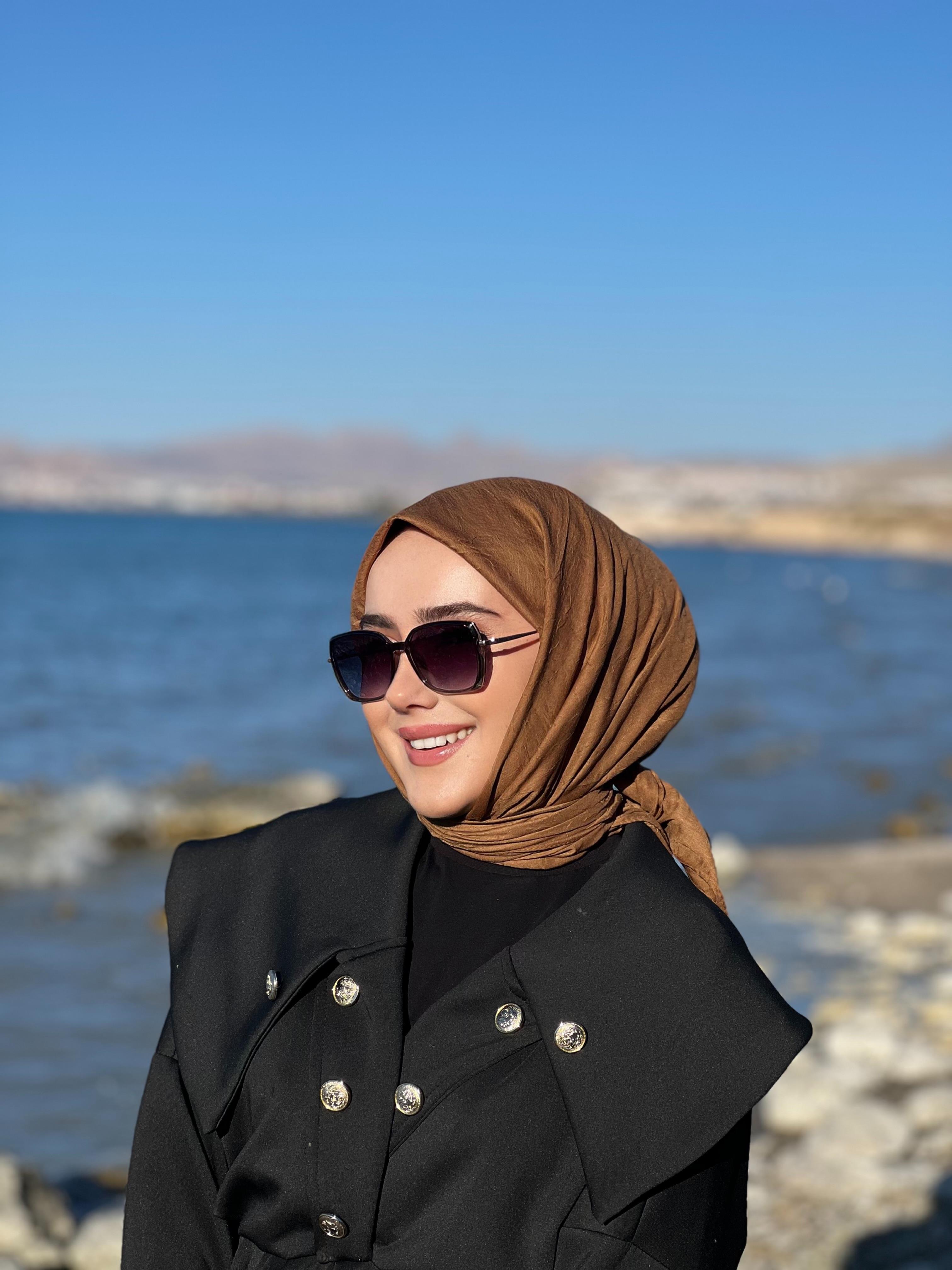 BAMBU KRAŞ EŞARP FINDIK KABUĞU