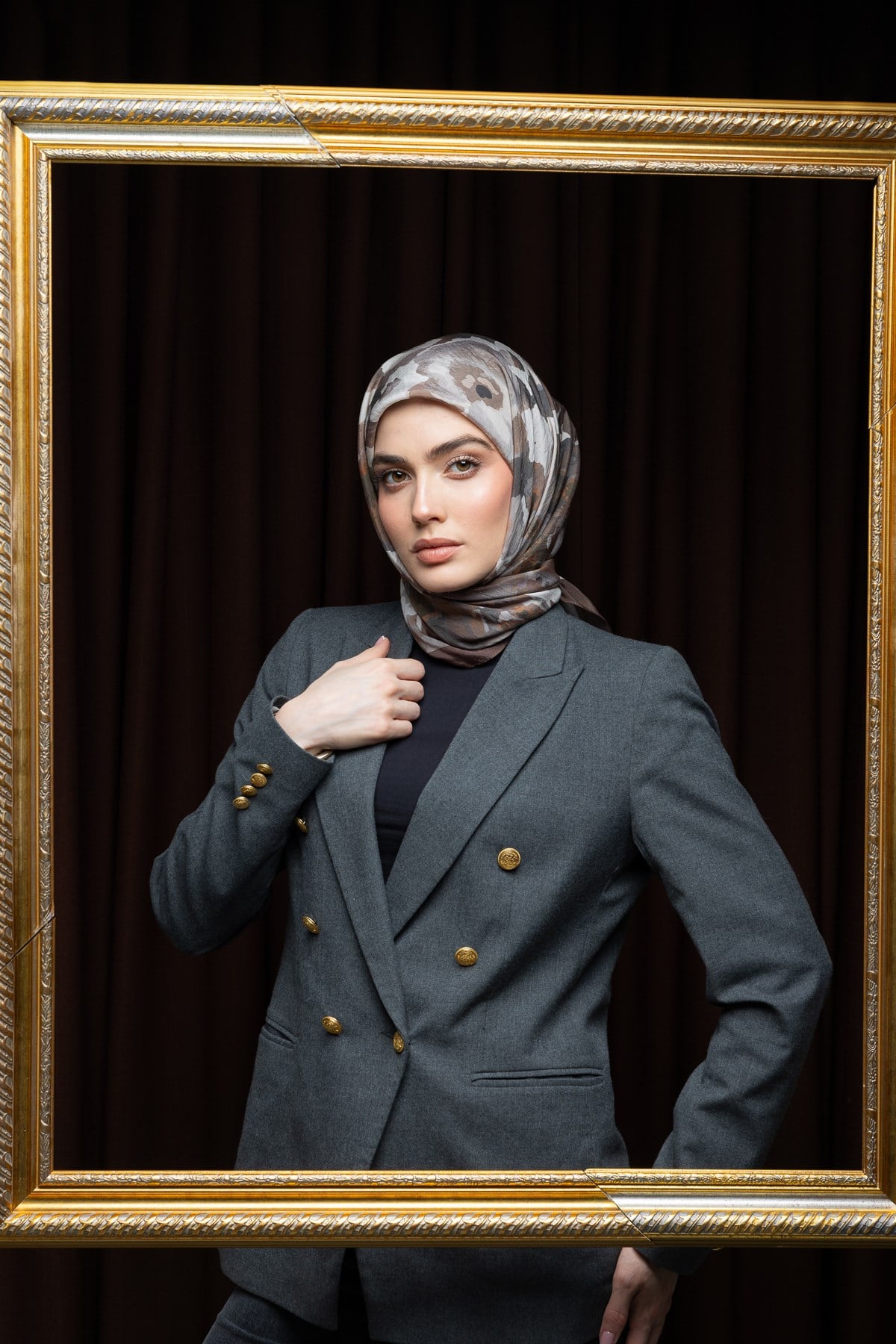 ELLA MODAL İPEK EŞARP 04