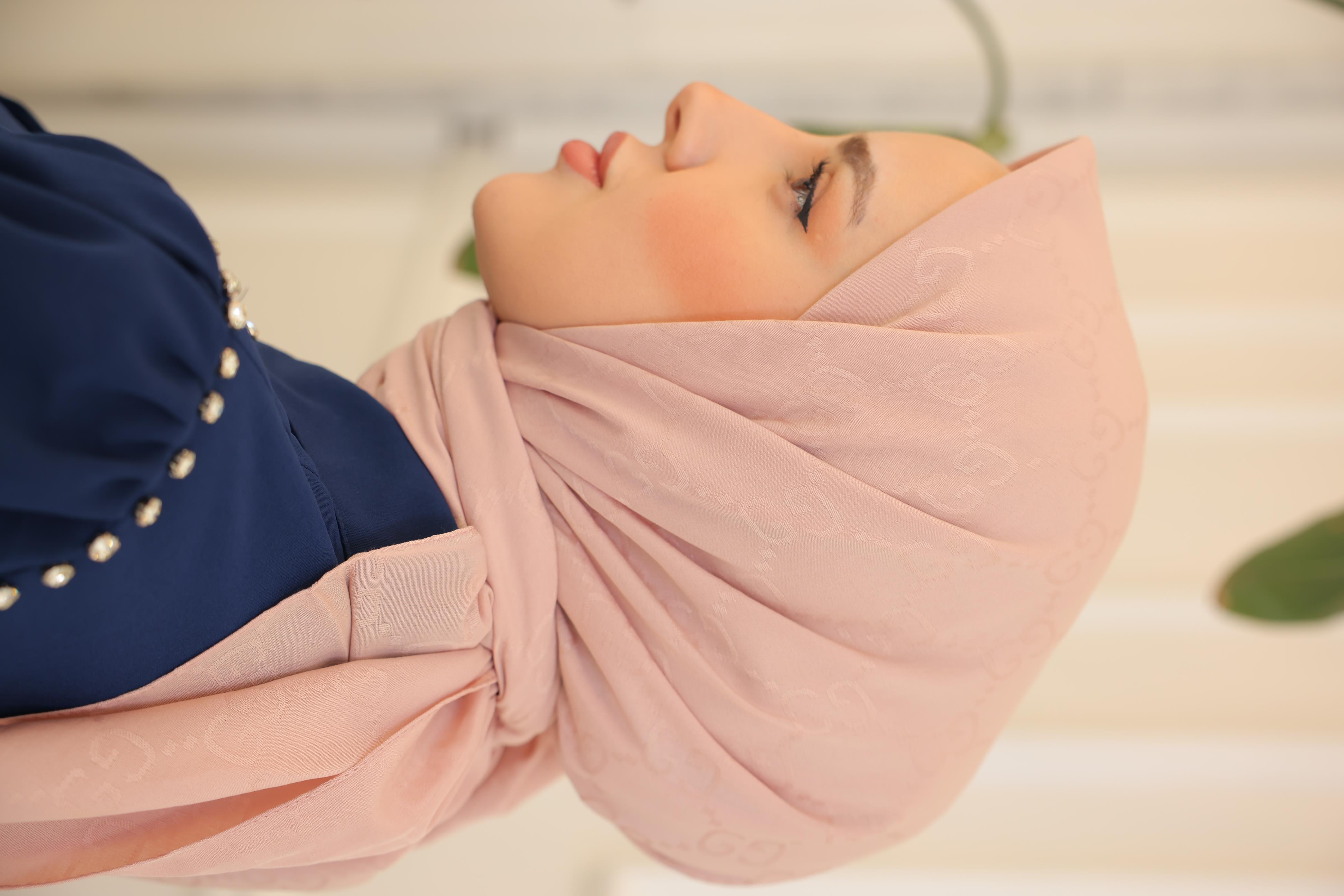 G DESEN EŞARP PUDRA