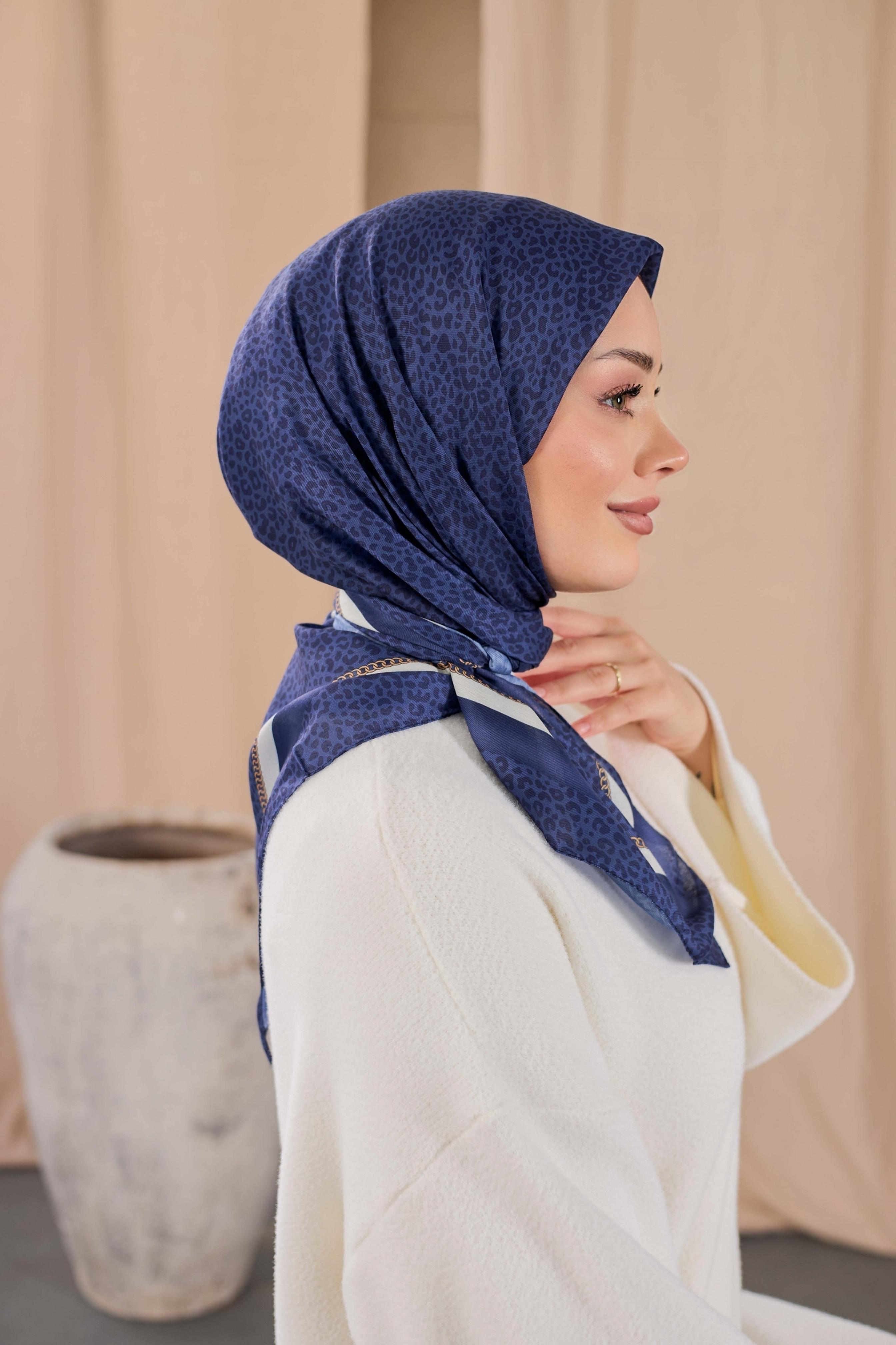 LEOPAR DESEN SOFT EŞARP 10