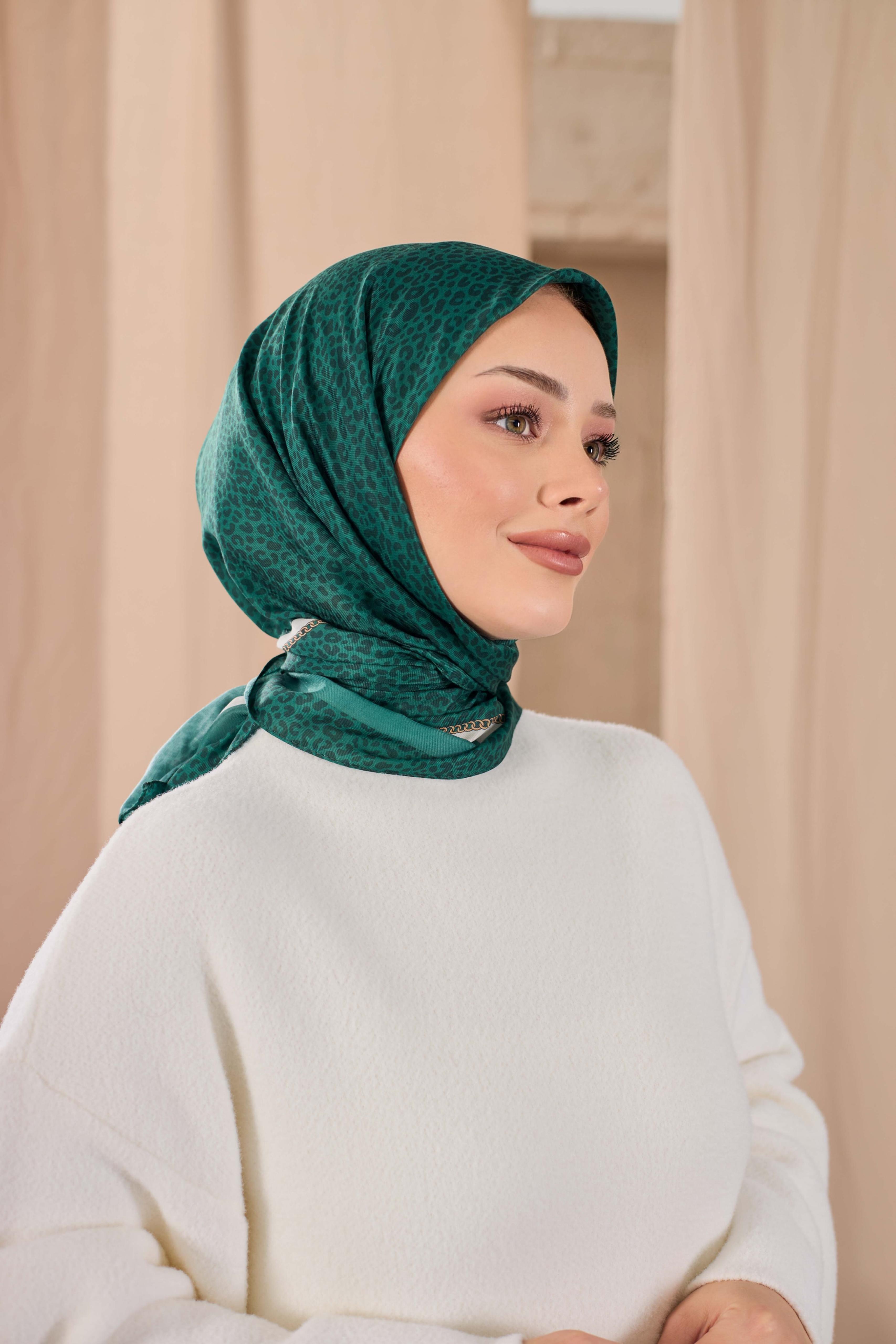 LEOPAR DESEN SOFT EŞARP 11