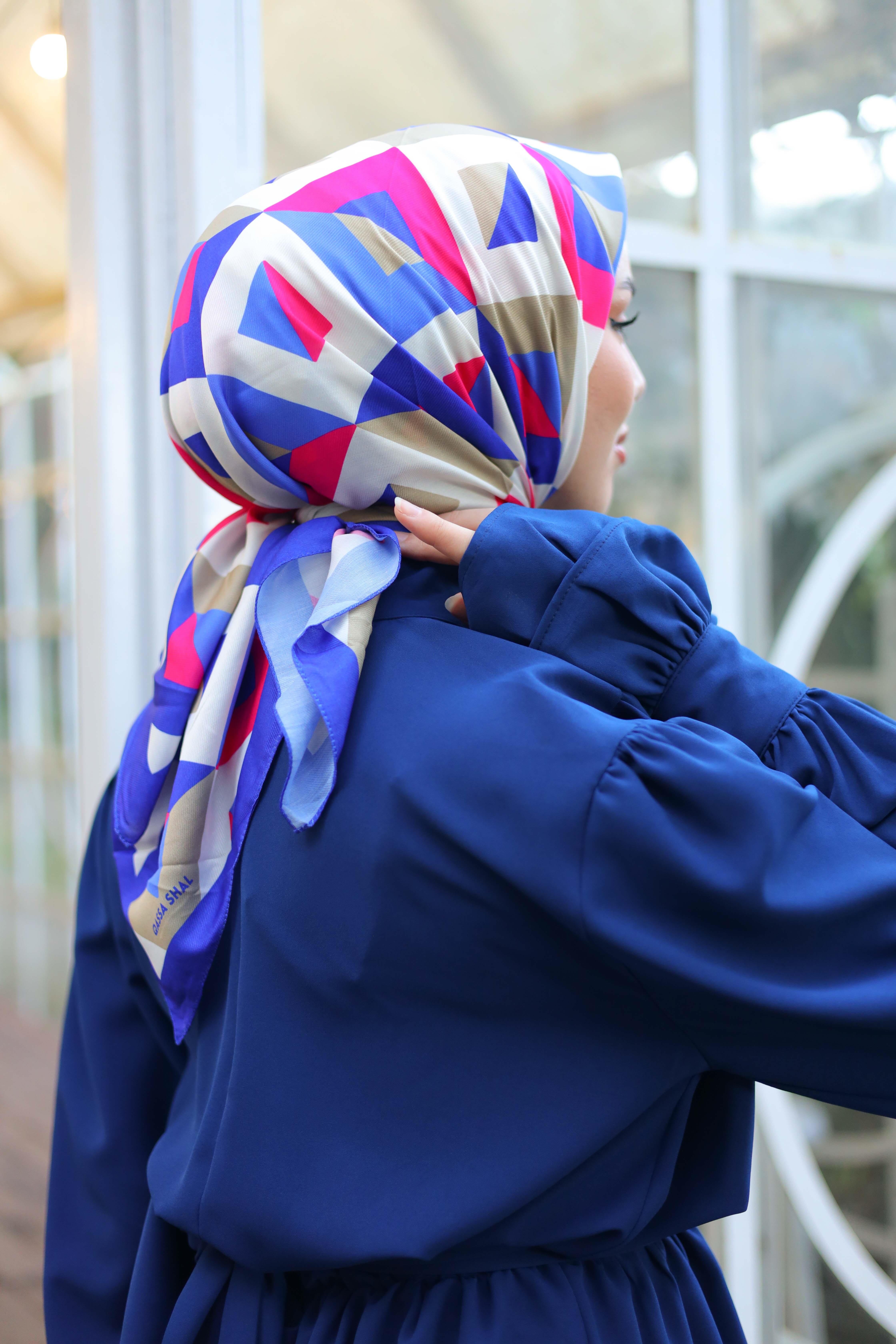 PİRAMİT DESEN SAKS