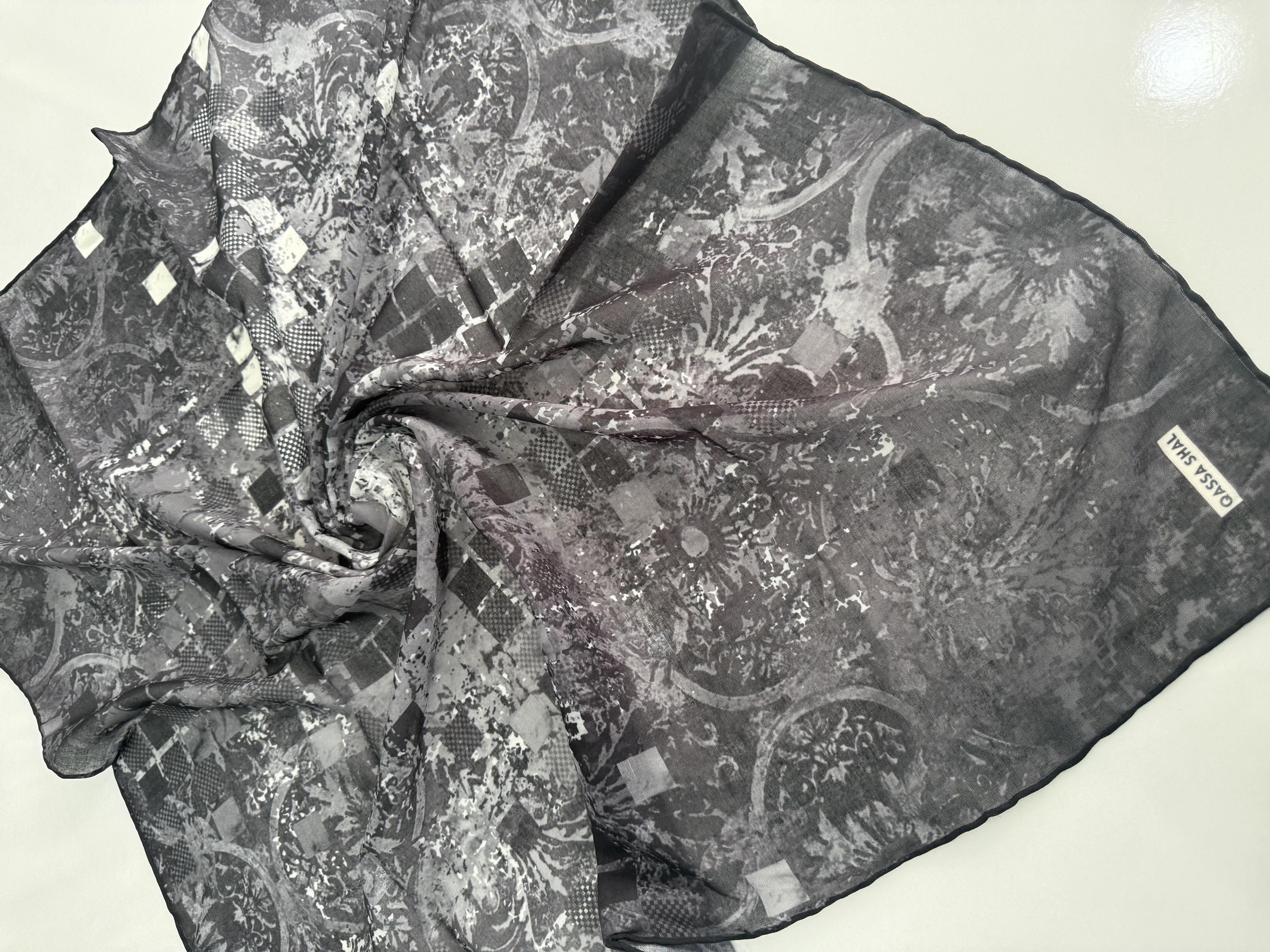 SOFT PAMUKLU EŞARP GRİ