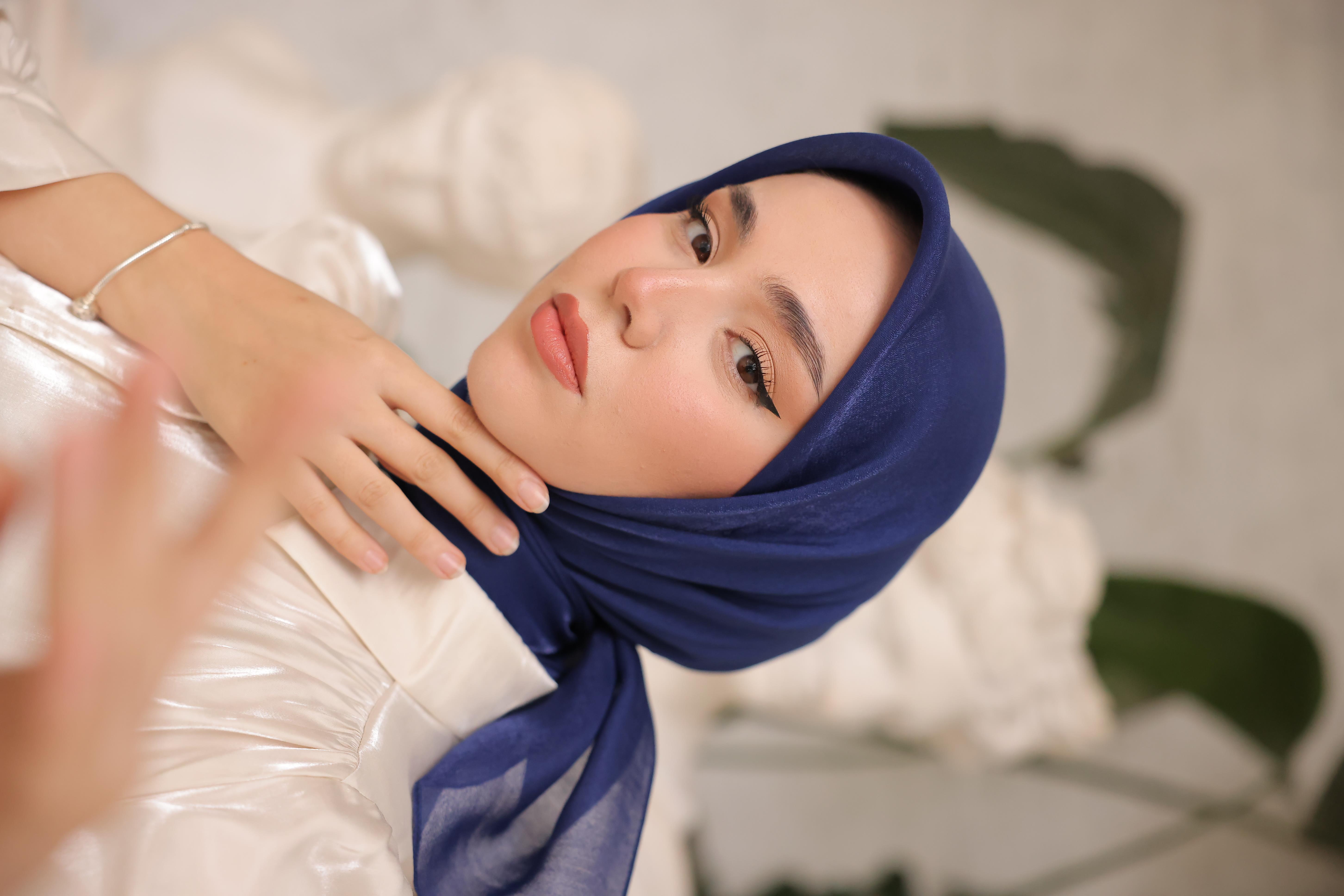 ABİYE EŞARP GECE MAVİ