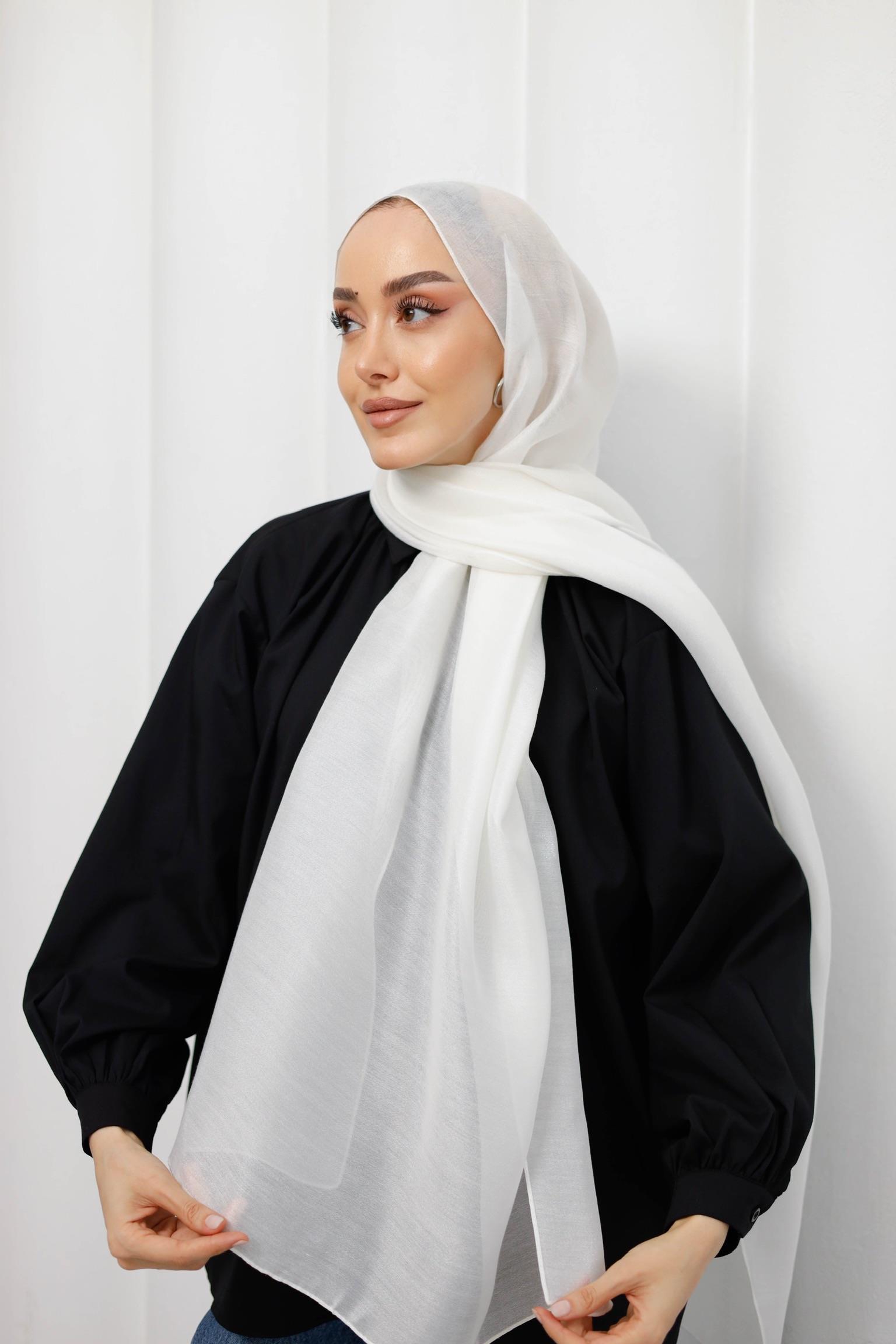 ABİYE ŞAL BEYAZ