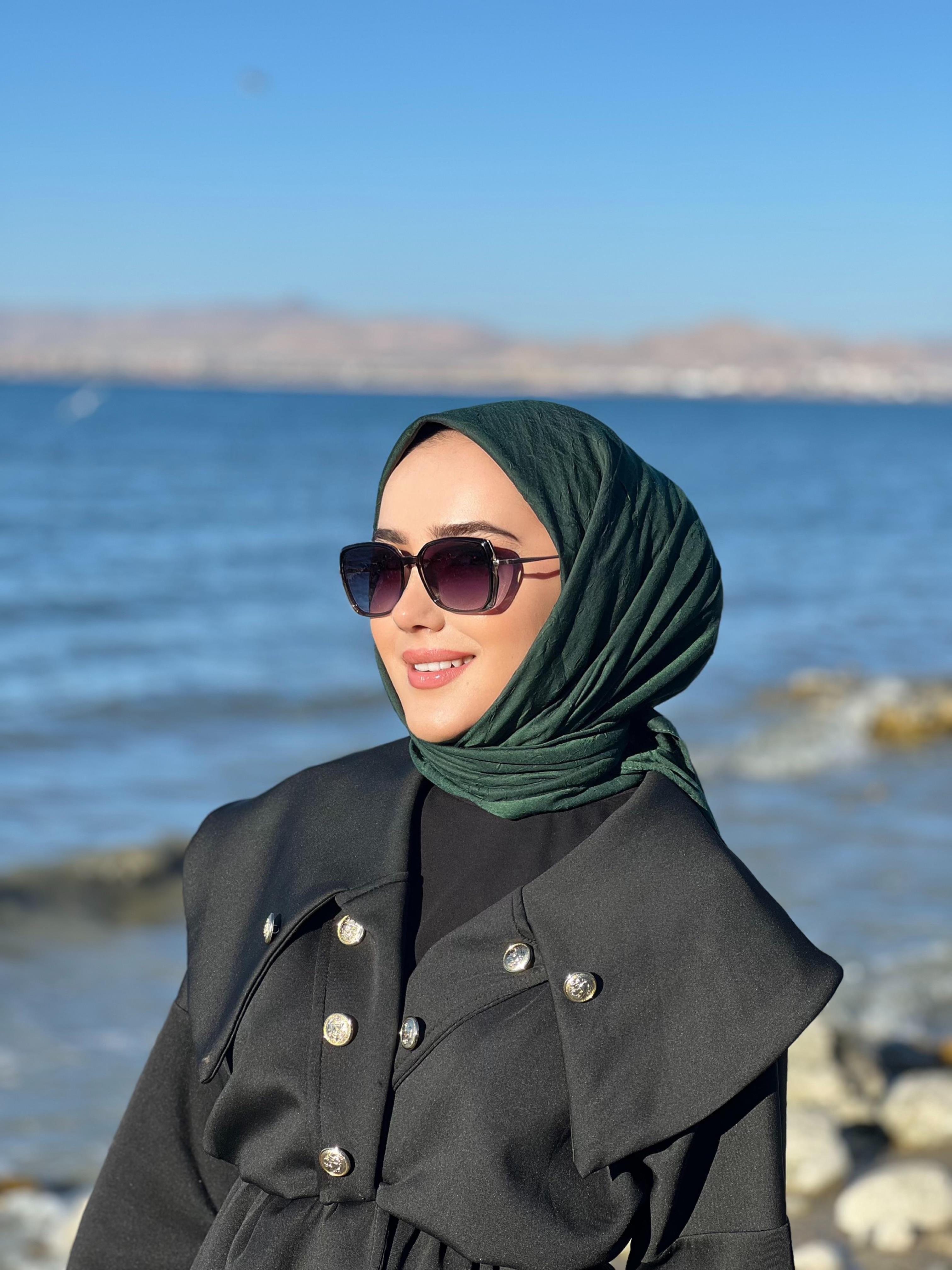 BAMBU KRAŞ EŞARP ZÜMRÜT